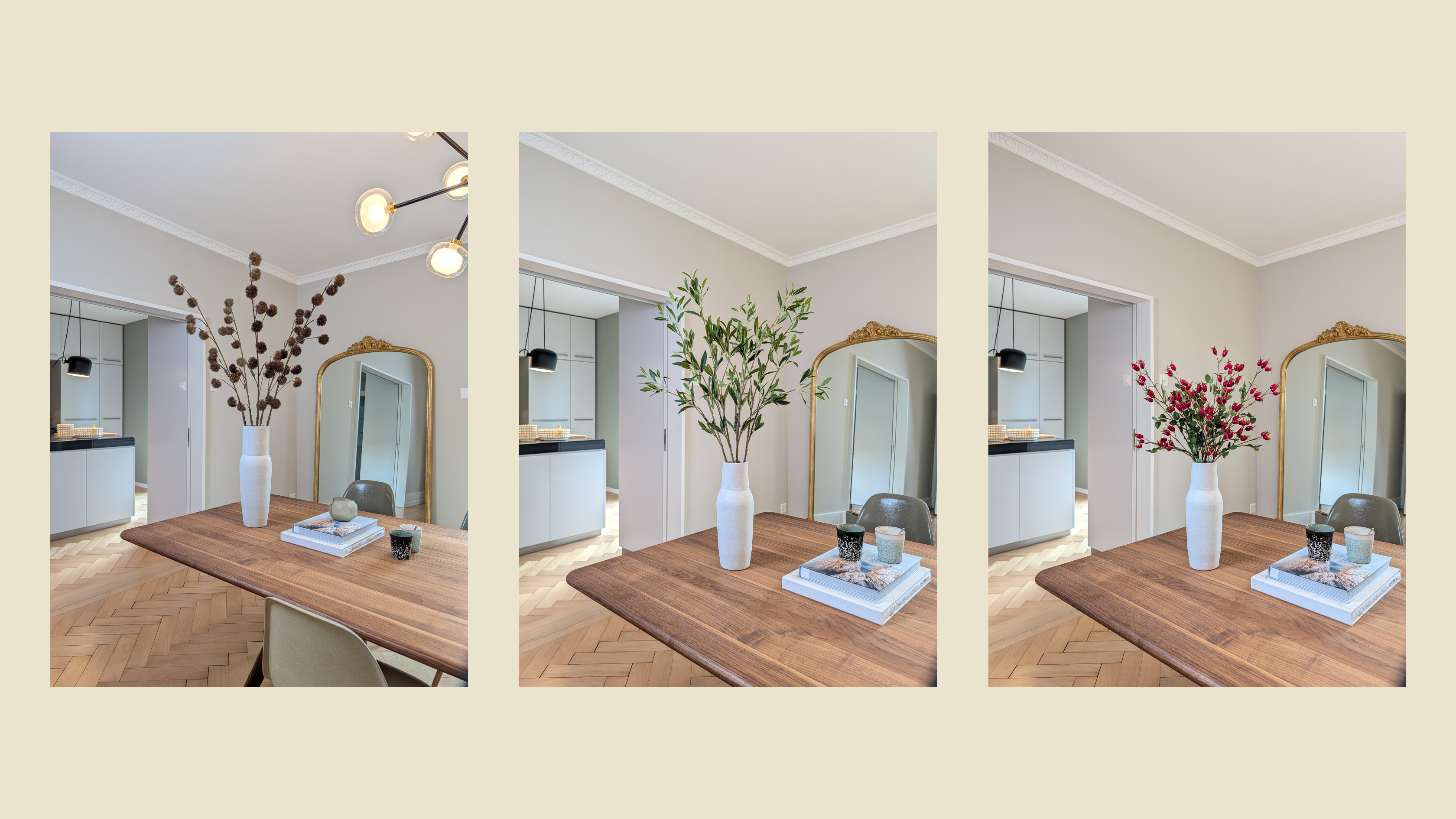 Winter Styling: 3 Ideen mit hochwertigen Kunstblumen