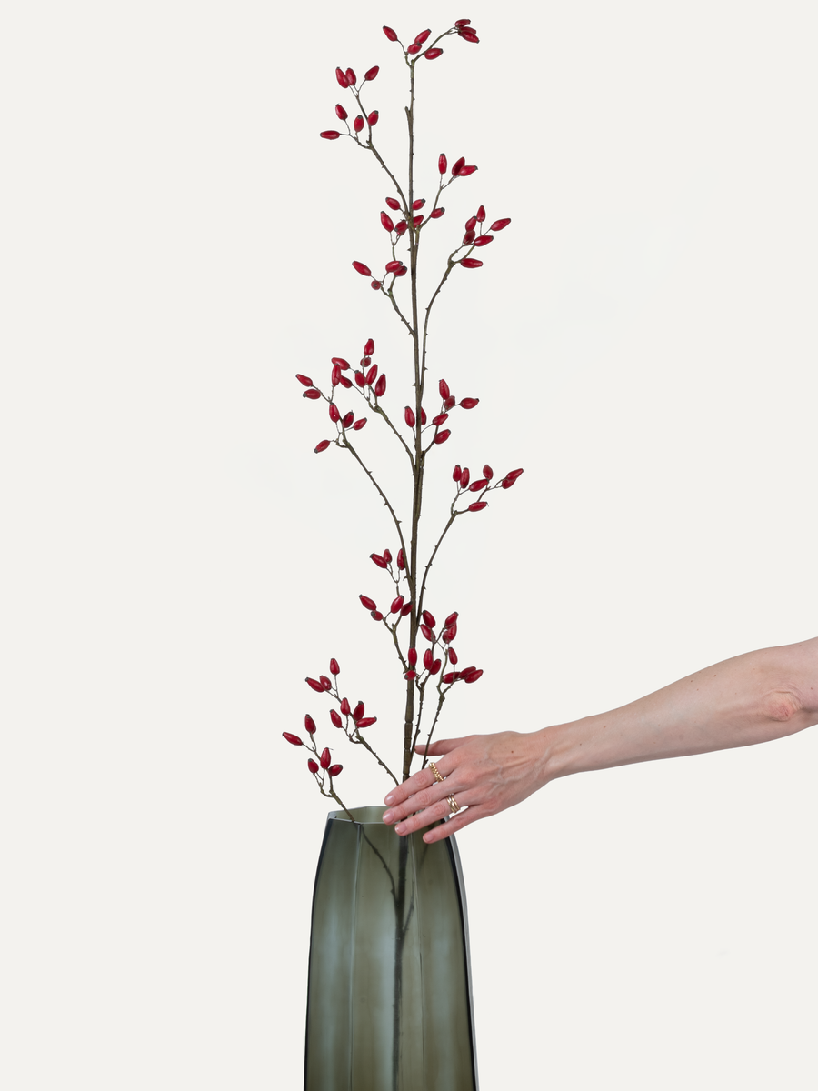 Rosehip Branch 147 cm 1 pc. - Artificial Branch