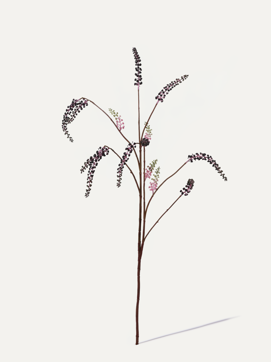 Pokeweed 123 cm 1 pc - Artificial branch