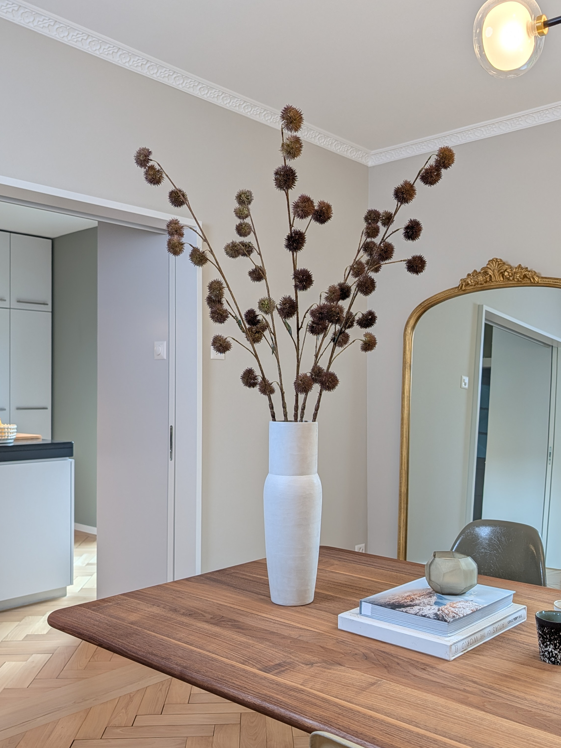 Kastanien Zweig 116 cm 1 Stk. - Kunstzweig