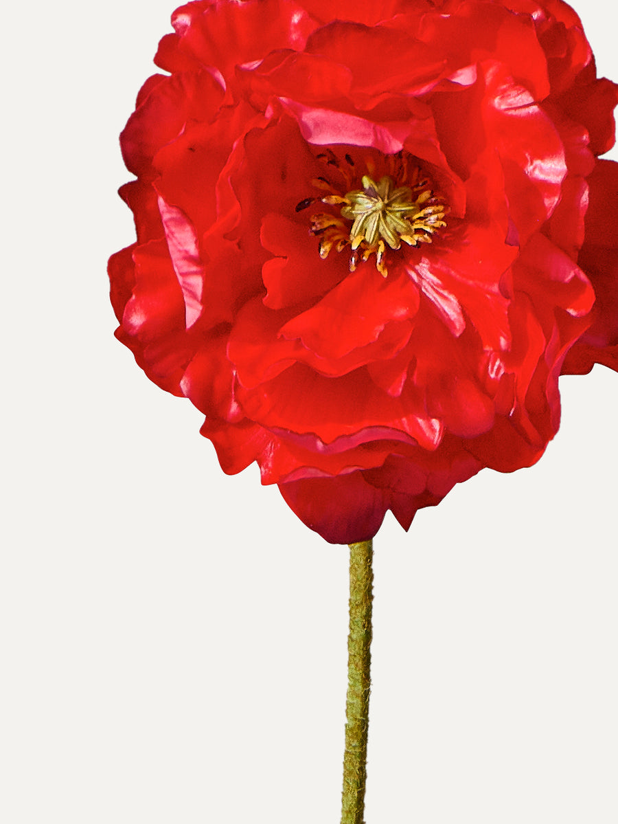 Poppy 73 cm 1 pc. - Artificial flower