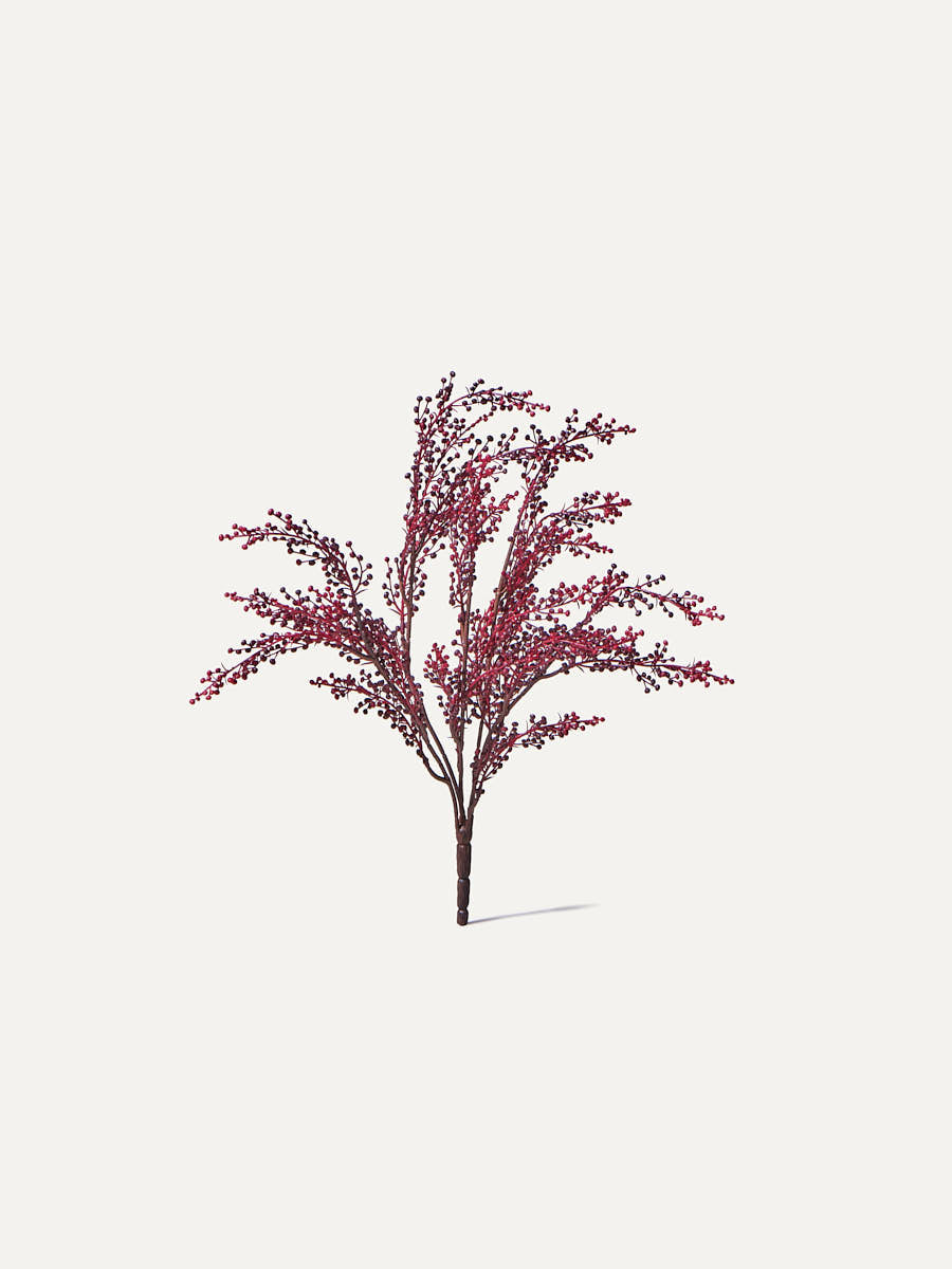 Beerenzweig Busch 46 cm - Kunstzweig