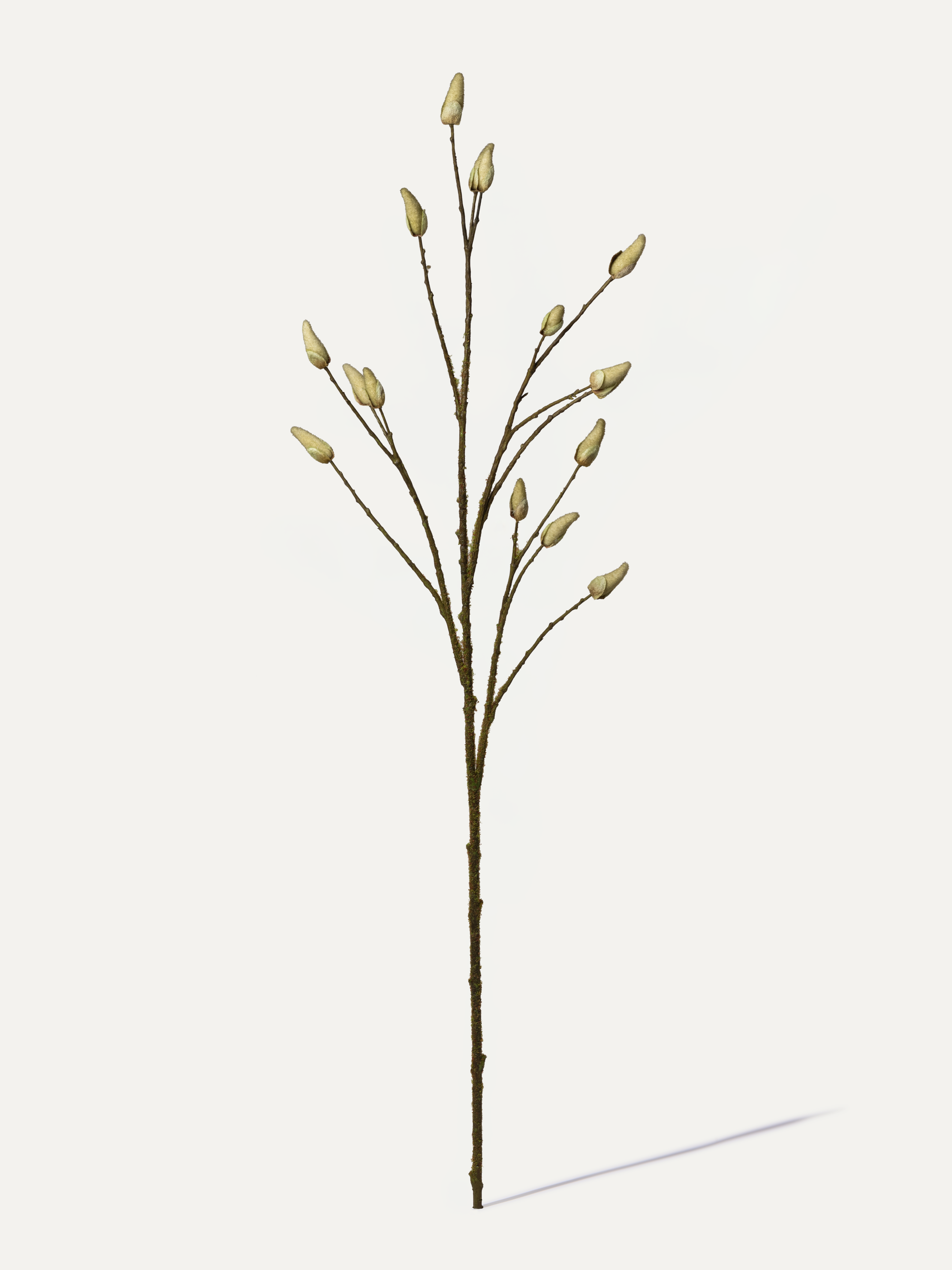 Branche de magnolia 122 cm, 1 pièce - branche artificielle 