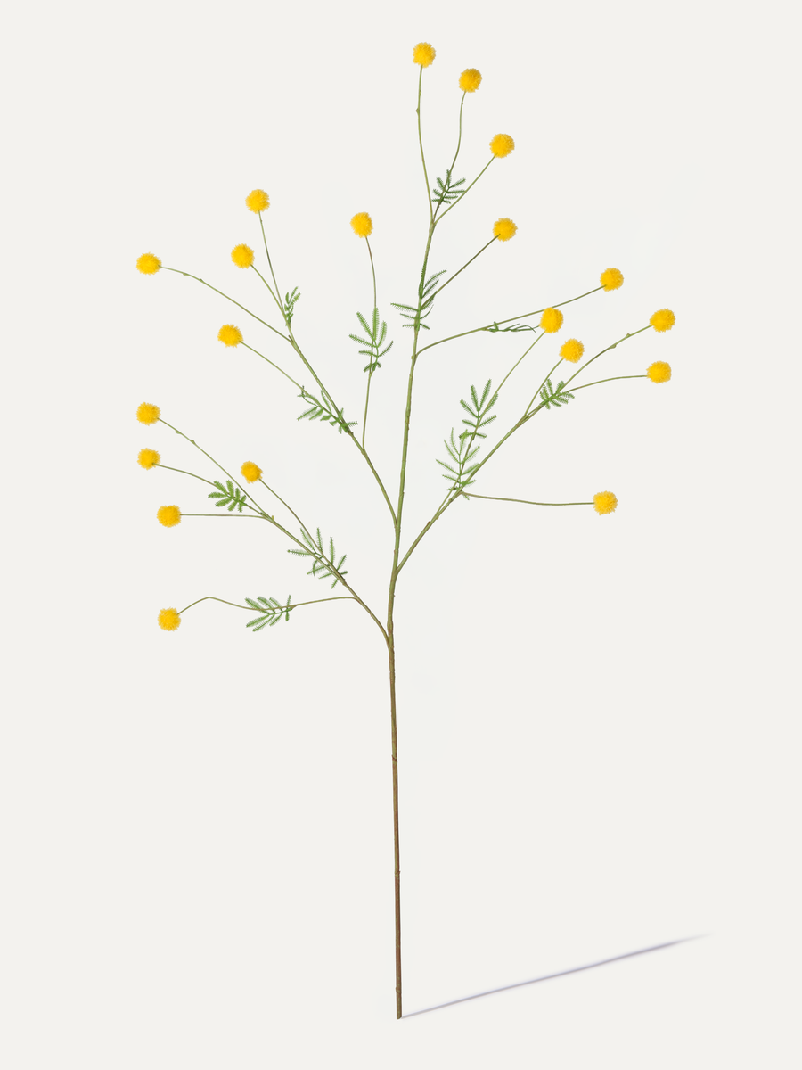 Mimosa branch 106 cm 1 pc. - Artificial branch