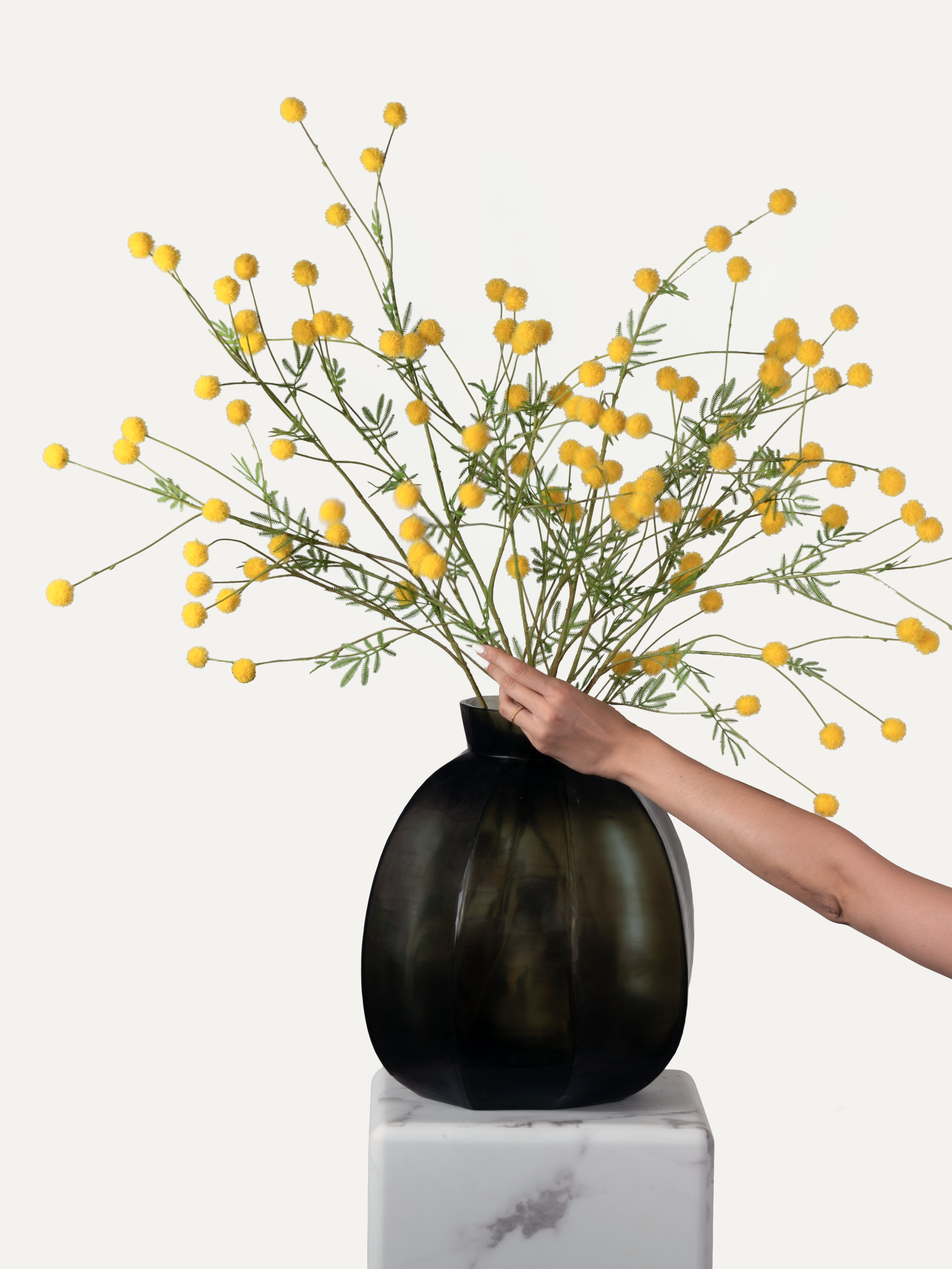 Mimosa branch 106 cm 1 pc. - Artificial branch