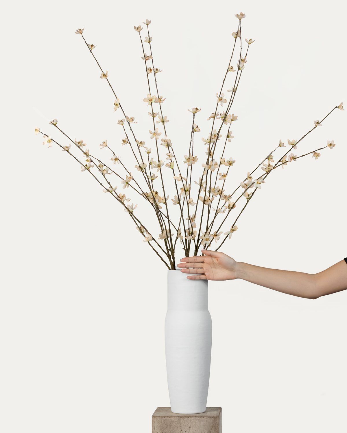Peach blossom branch 122 cm 1 pc. - artificial branch