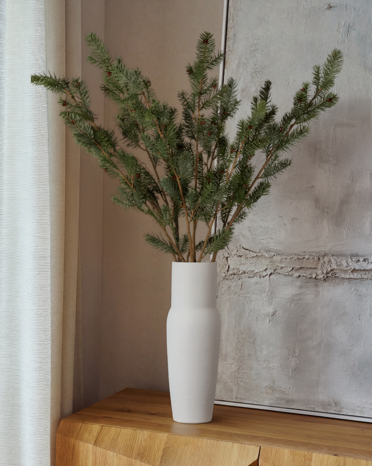 Branche de pin 110 cm 1 pce. - Branche artificielle