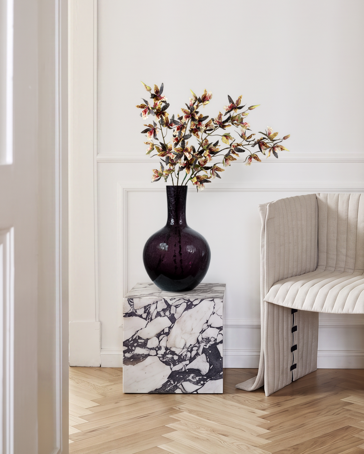 Orchidee 109 cm 1 Stk. - Kunstblume