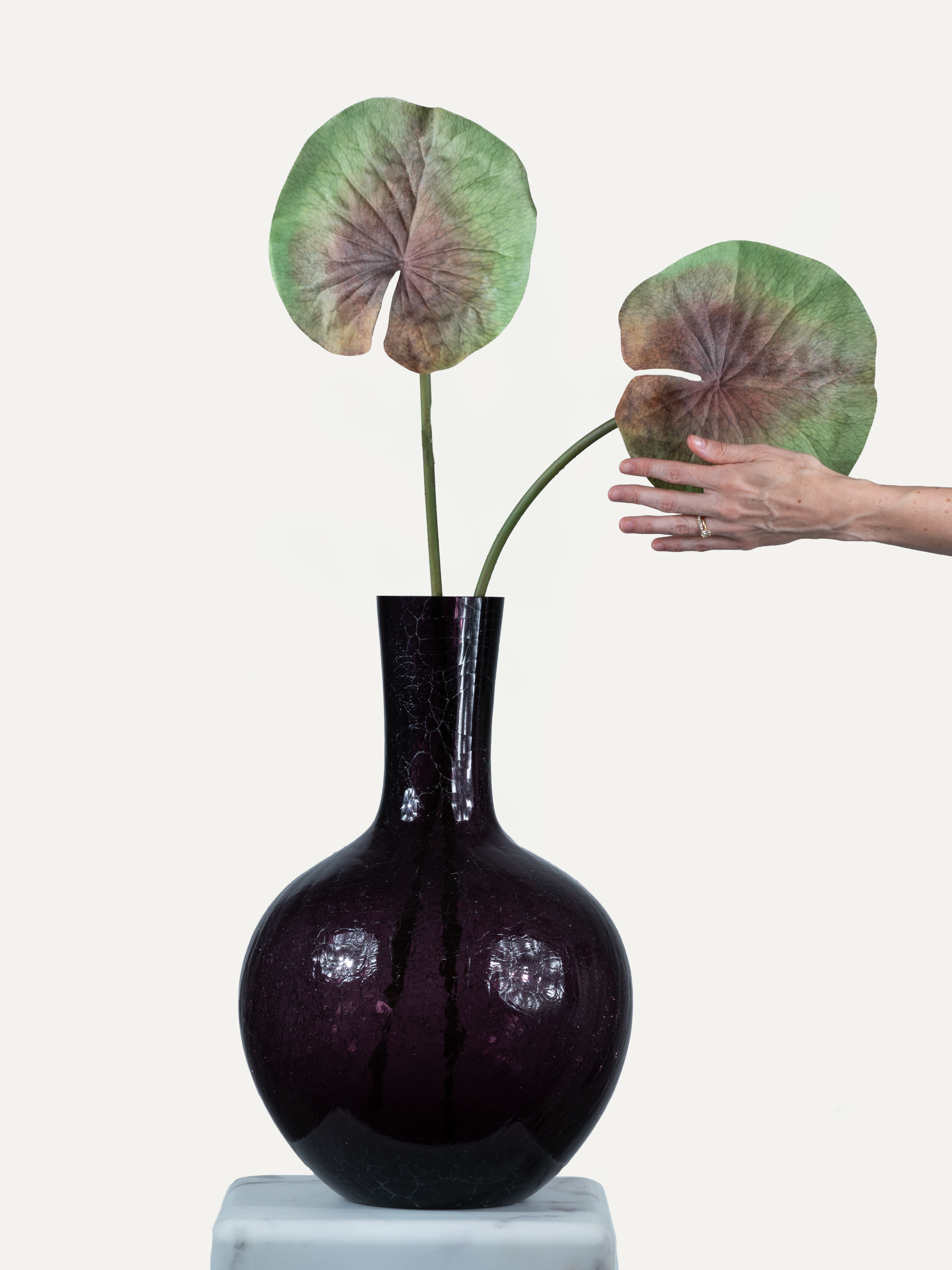 Lotus Leaf 93 cm 1 pc - Artificial Branch