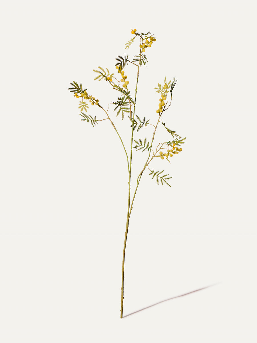 Mimosa branch 96 cm 1 piece - artificial branch