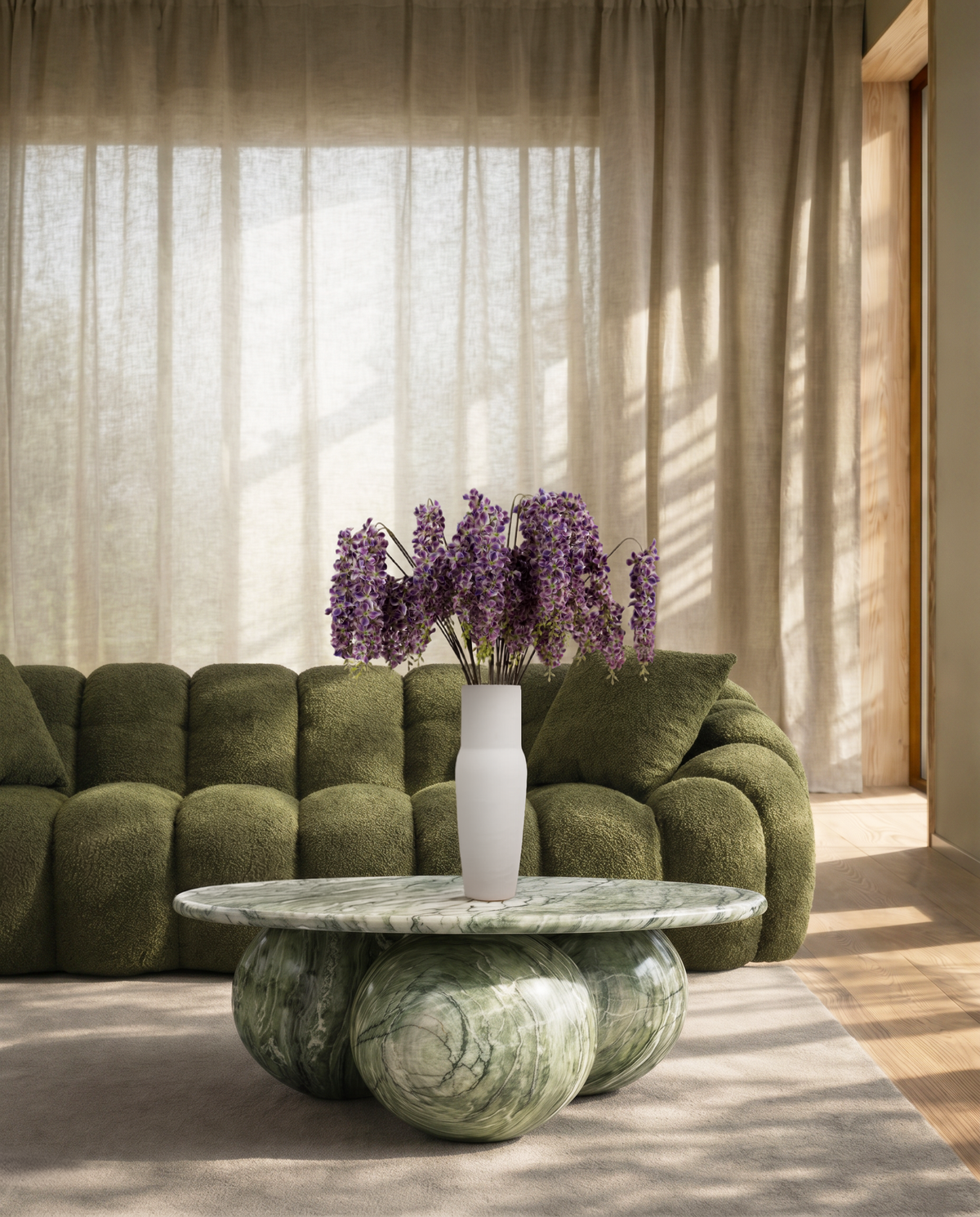Larkspur 110 cm 1 pc. - Artificial flower 