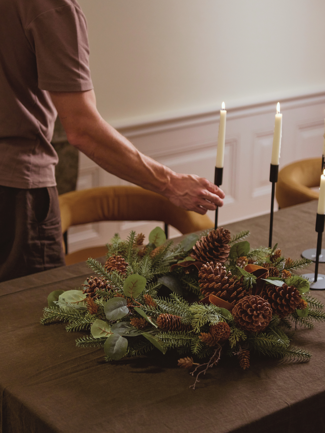 Juniper Wreath Mix ⌀60 cm 1 pc. - Artificial Wreath