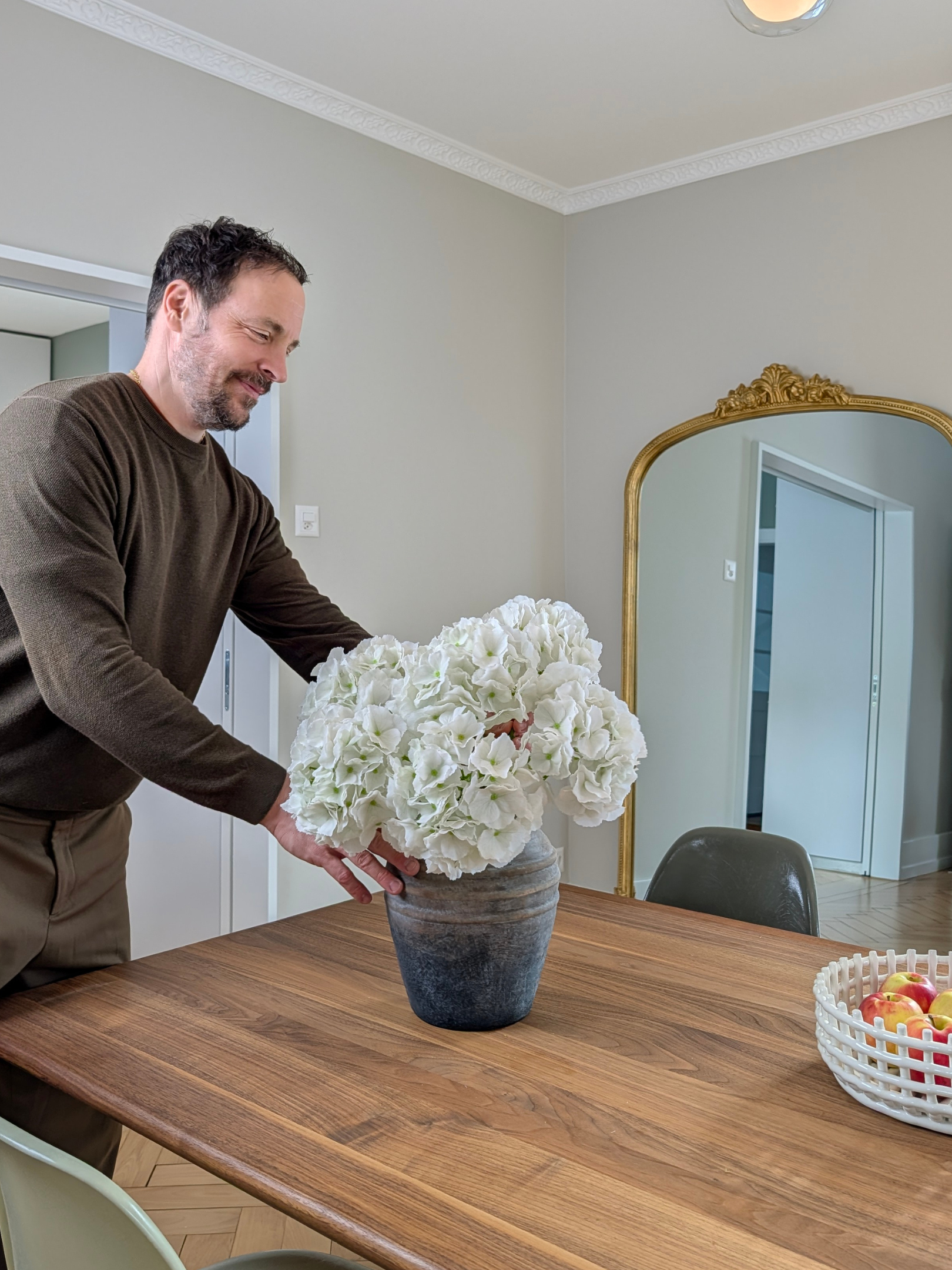 Hydrangea 51 cm 1 pc. - Artificial flower 