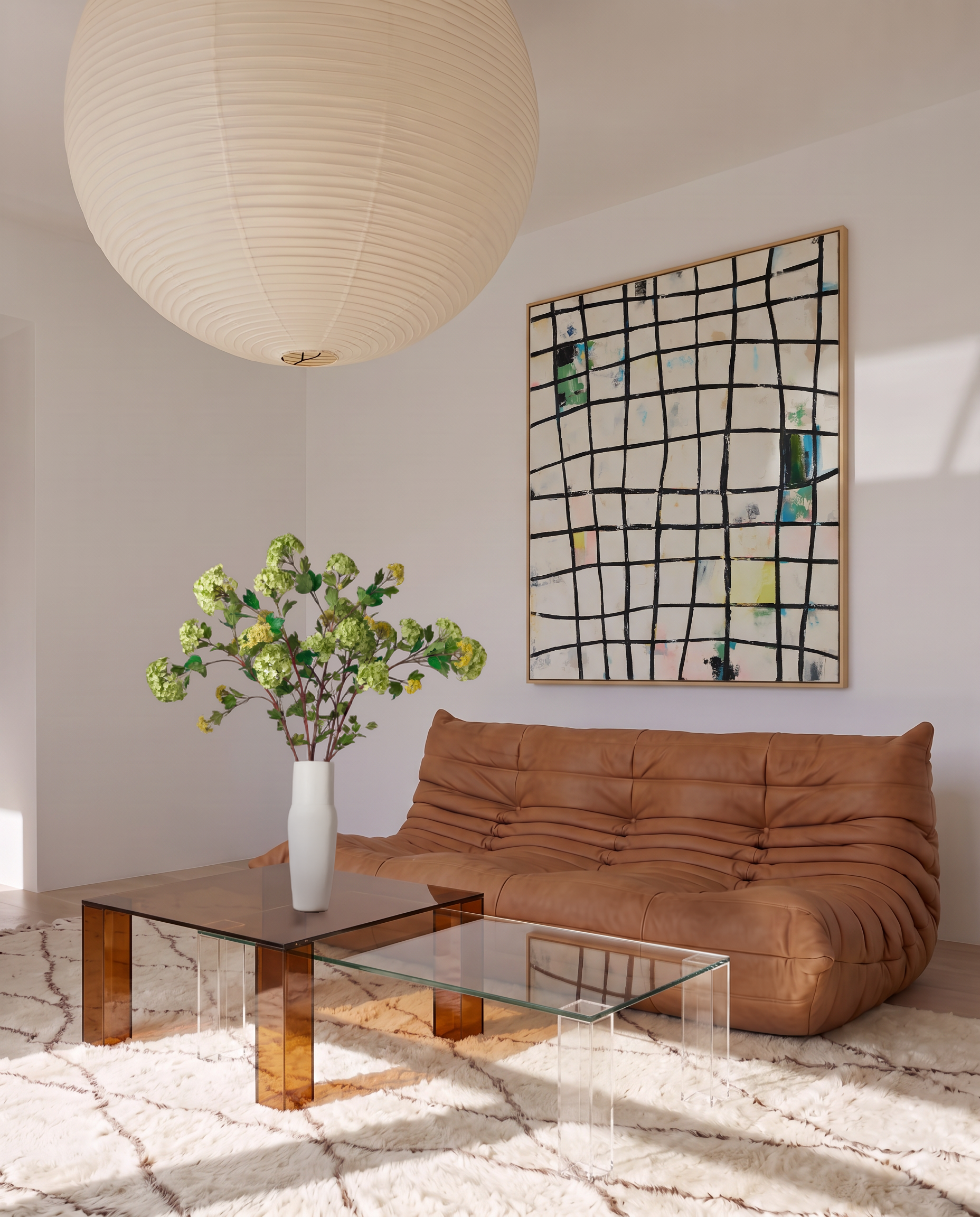 Schneeball 100 cm 1 Stk. - Kunstblume