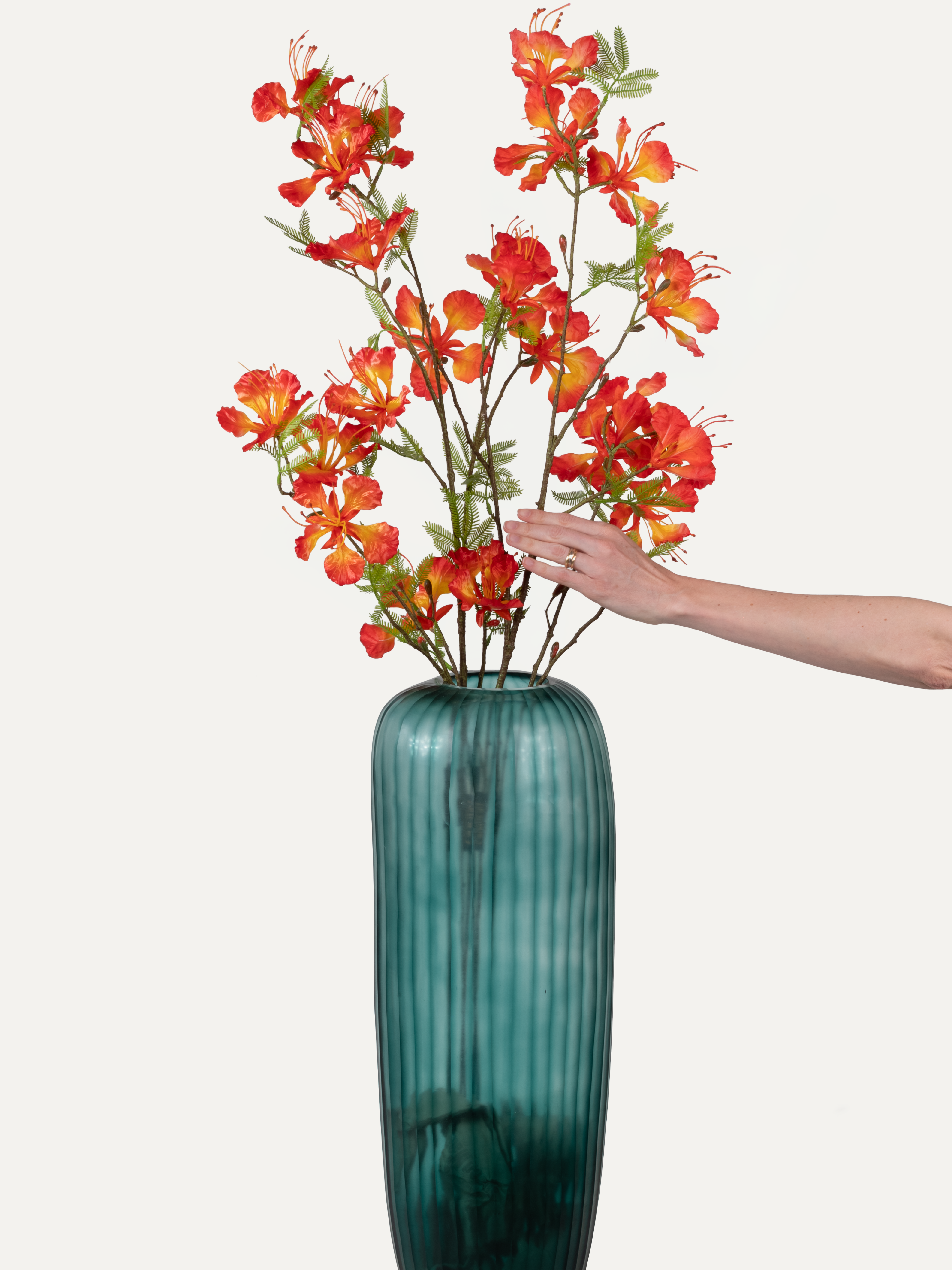 Flammenbaumzweig 122 cm 1 Stk. - Kunstzweig