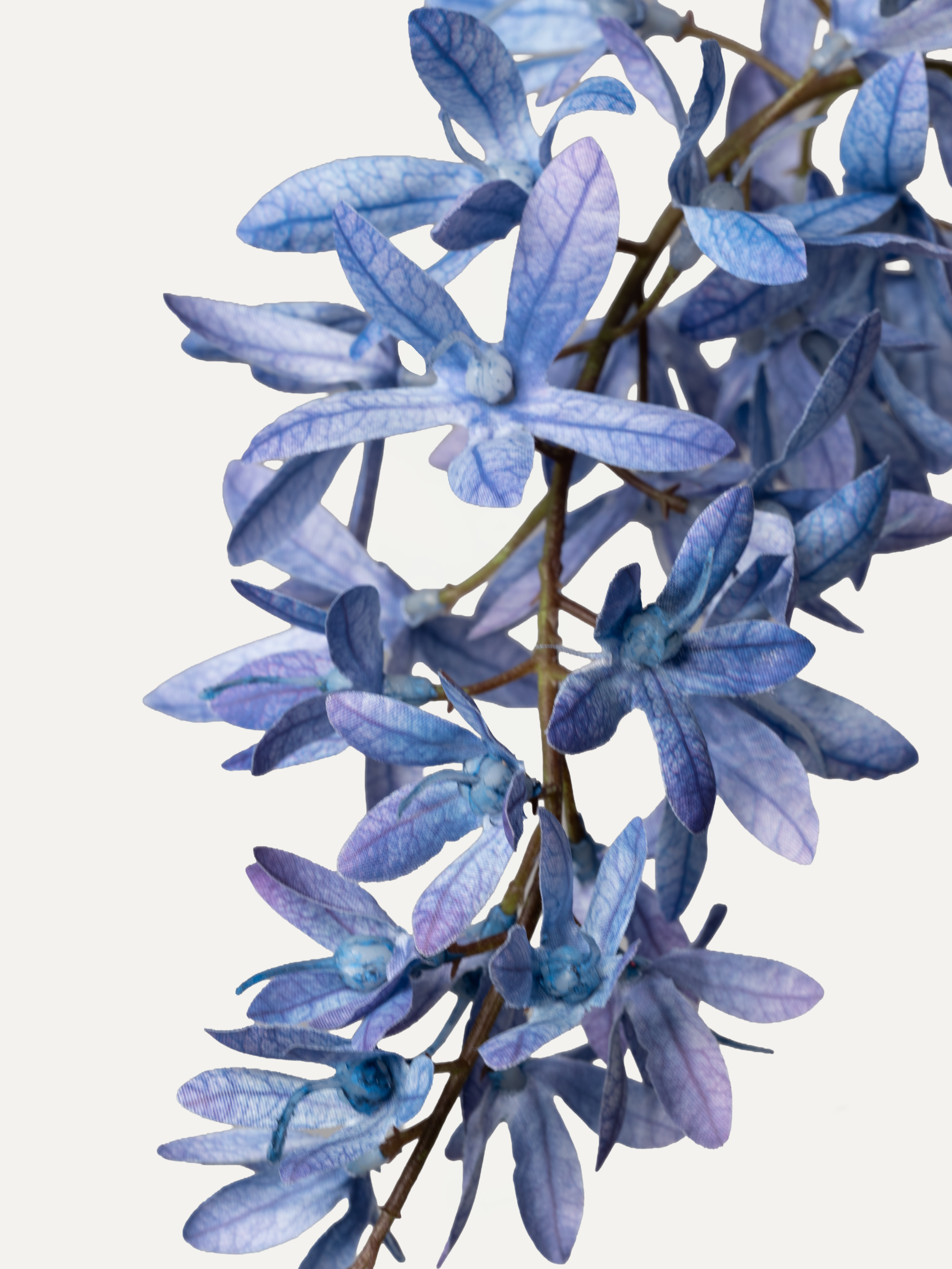 Branche de glycine 120 cm, 1 pièce - branche artificielle 