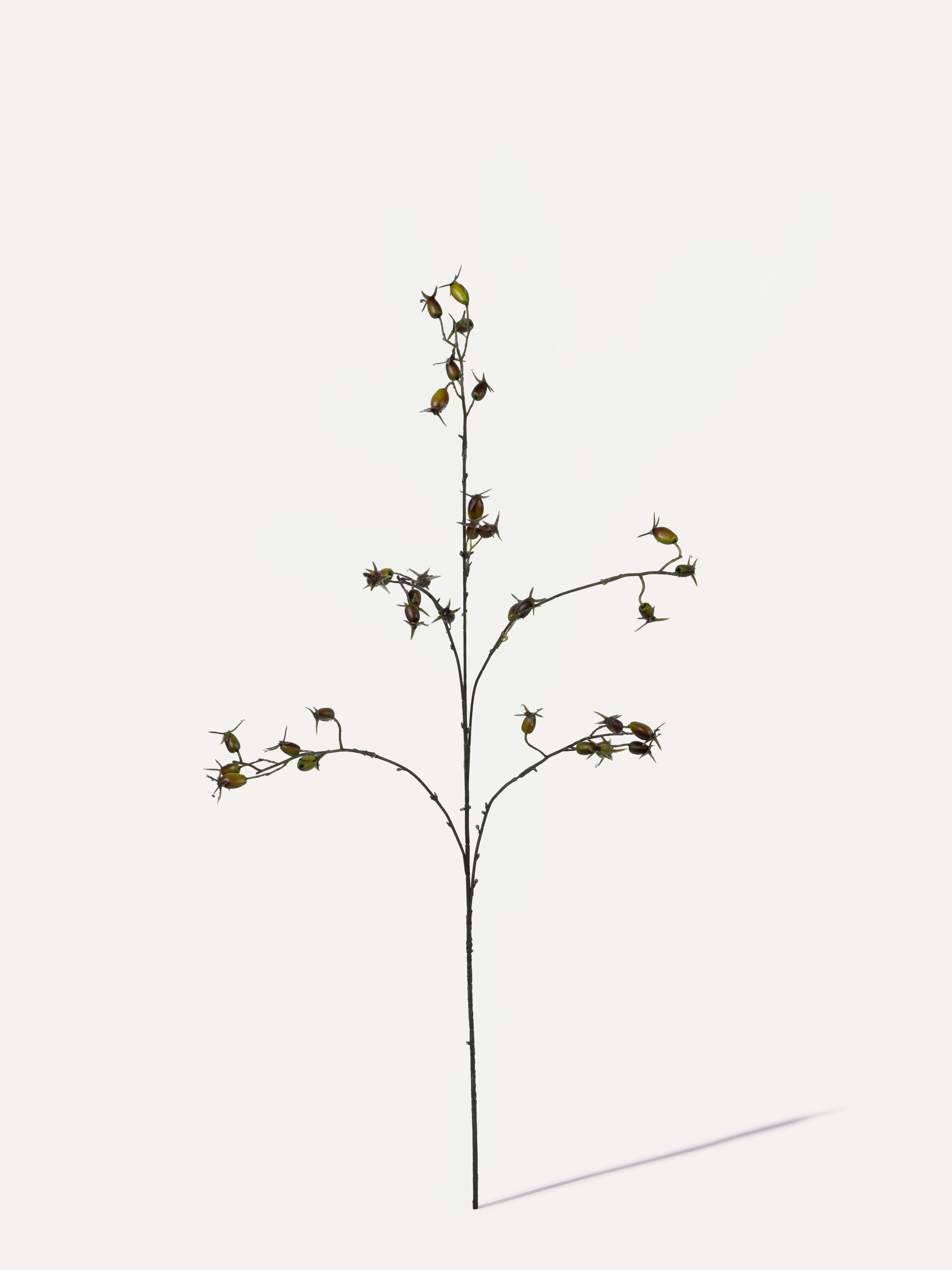 Rosehip branch 90 cm 1 pc. - Artificial branch