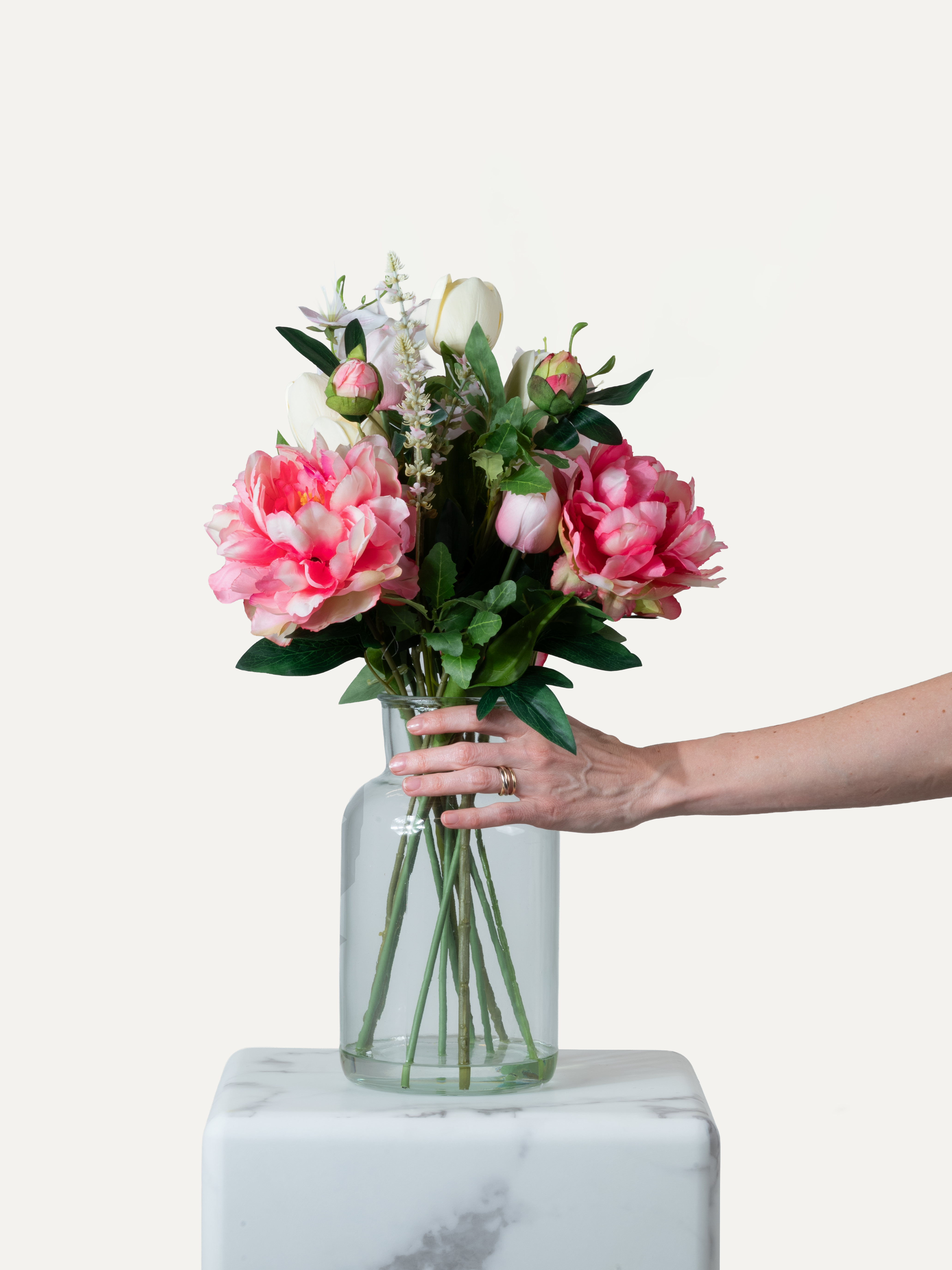 Bouquet "Murcia" Beauty inkl. Vase - Grösse S