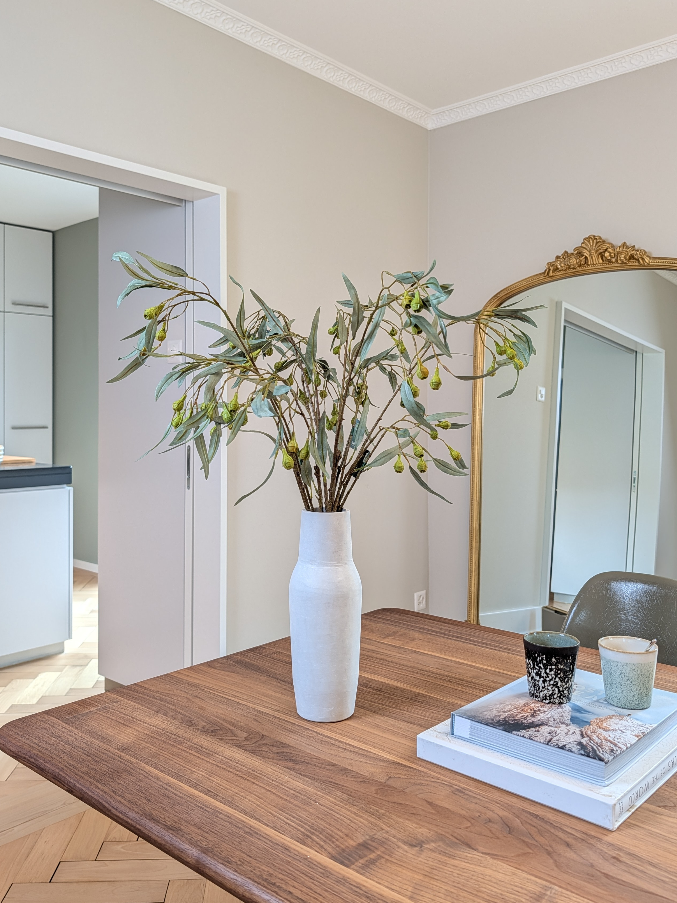 Branche d'eucalyptus 86 cm 1 pièce - branche artificielle