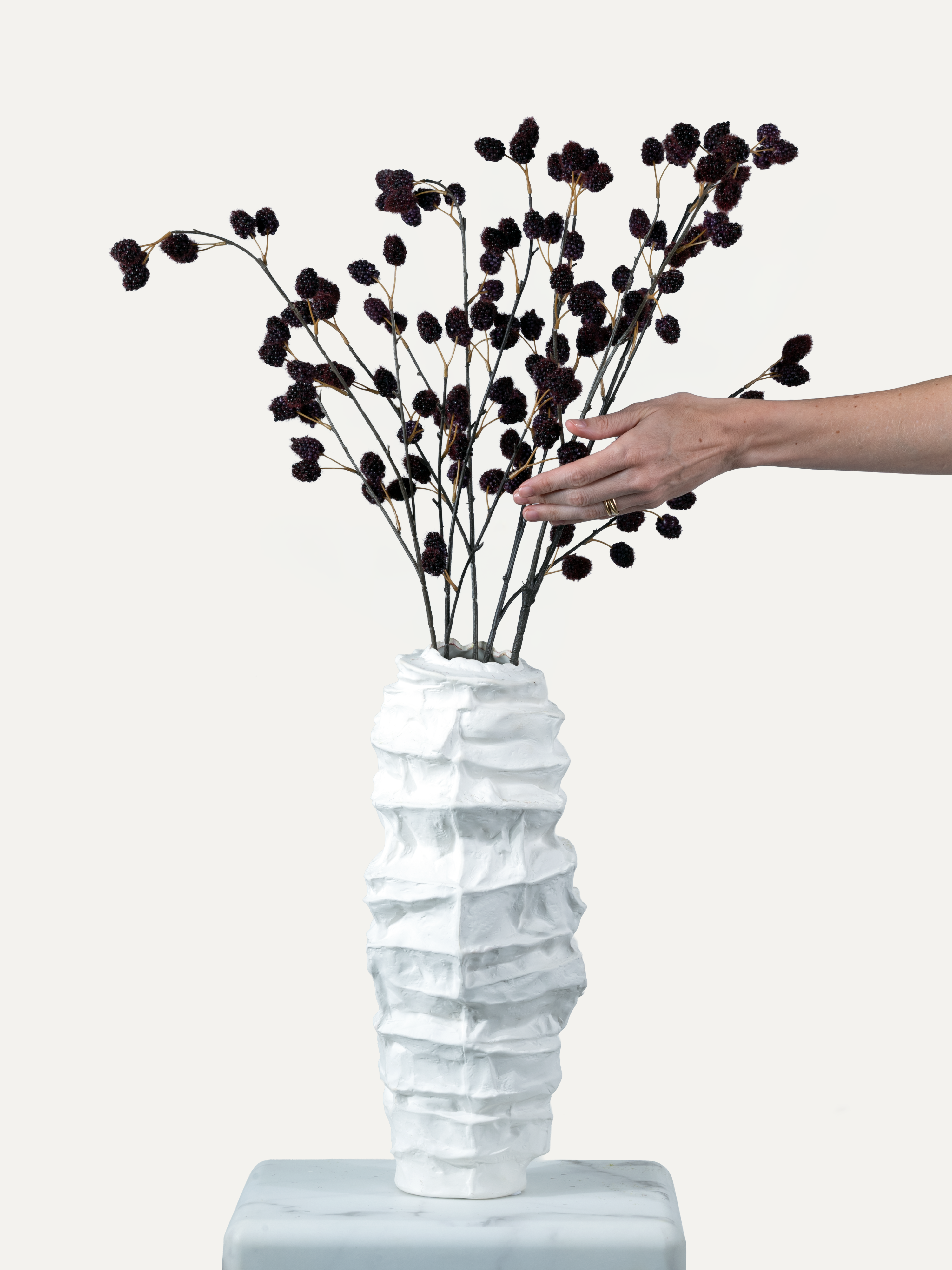 Raspberry branch 91 cm 1 pc. - Artificial branch