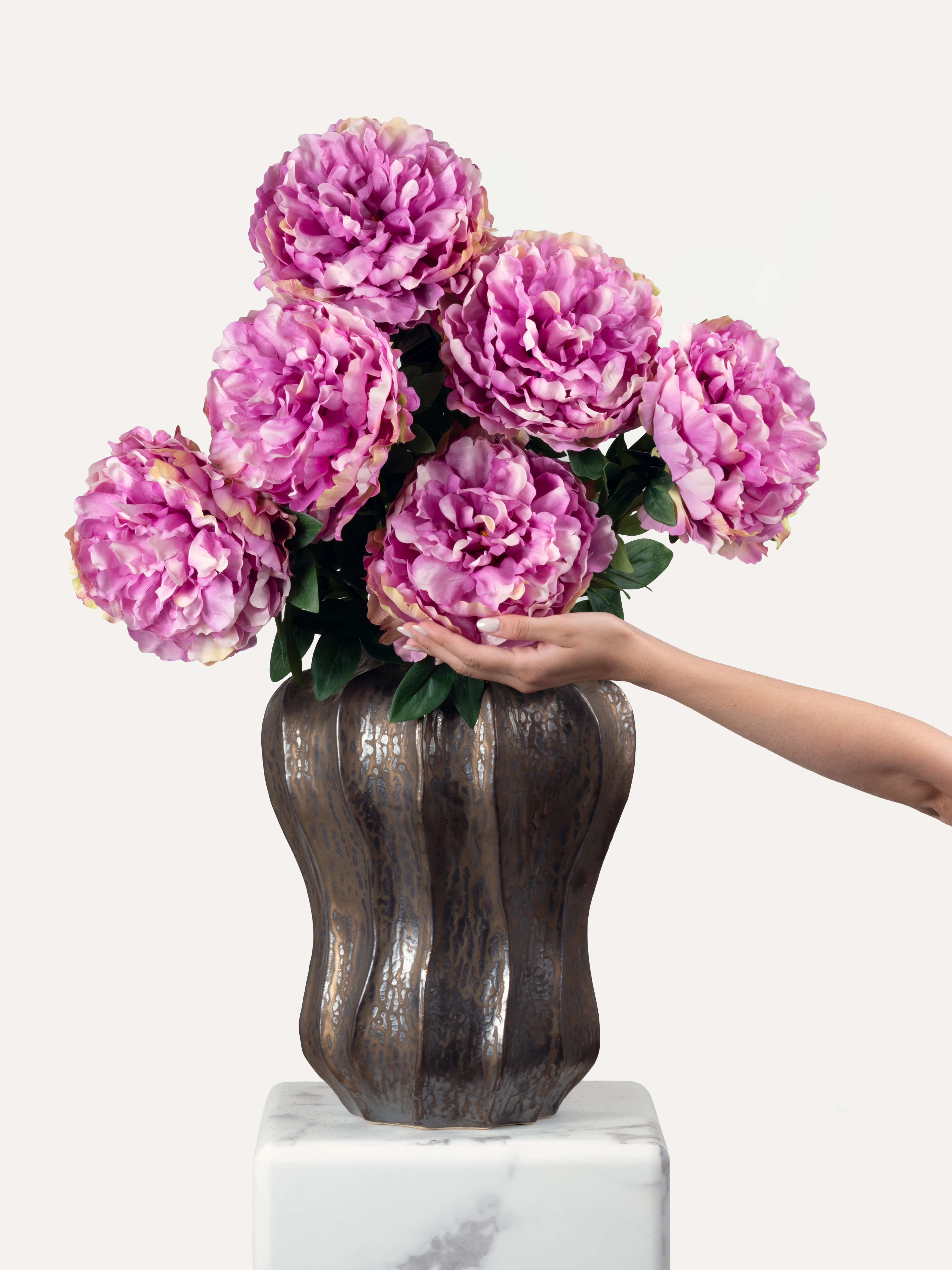 Pivoine 73 cm 1 pièce - Fleur artificielle 