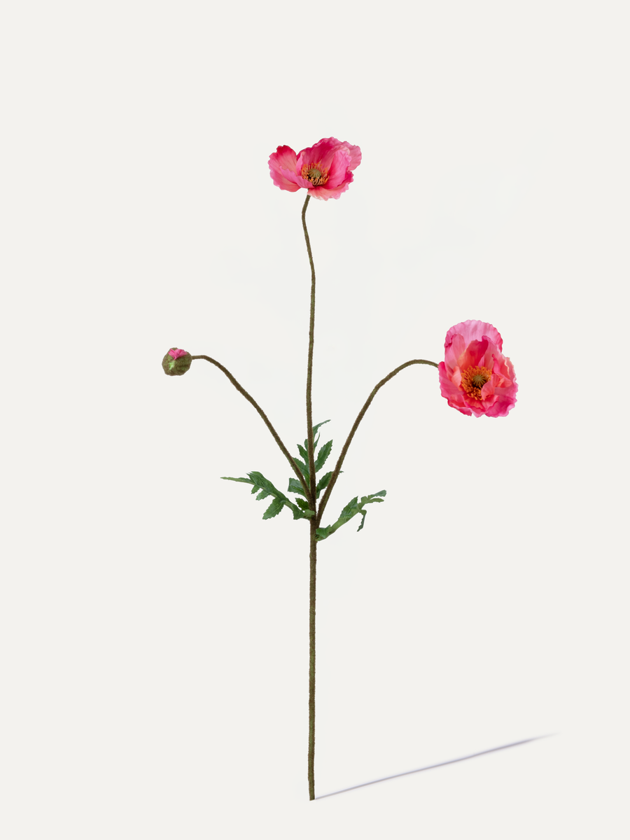 Mohnblume 95 cm 1 Stk. - Kunstblume