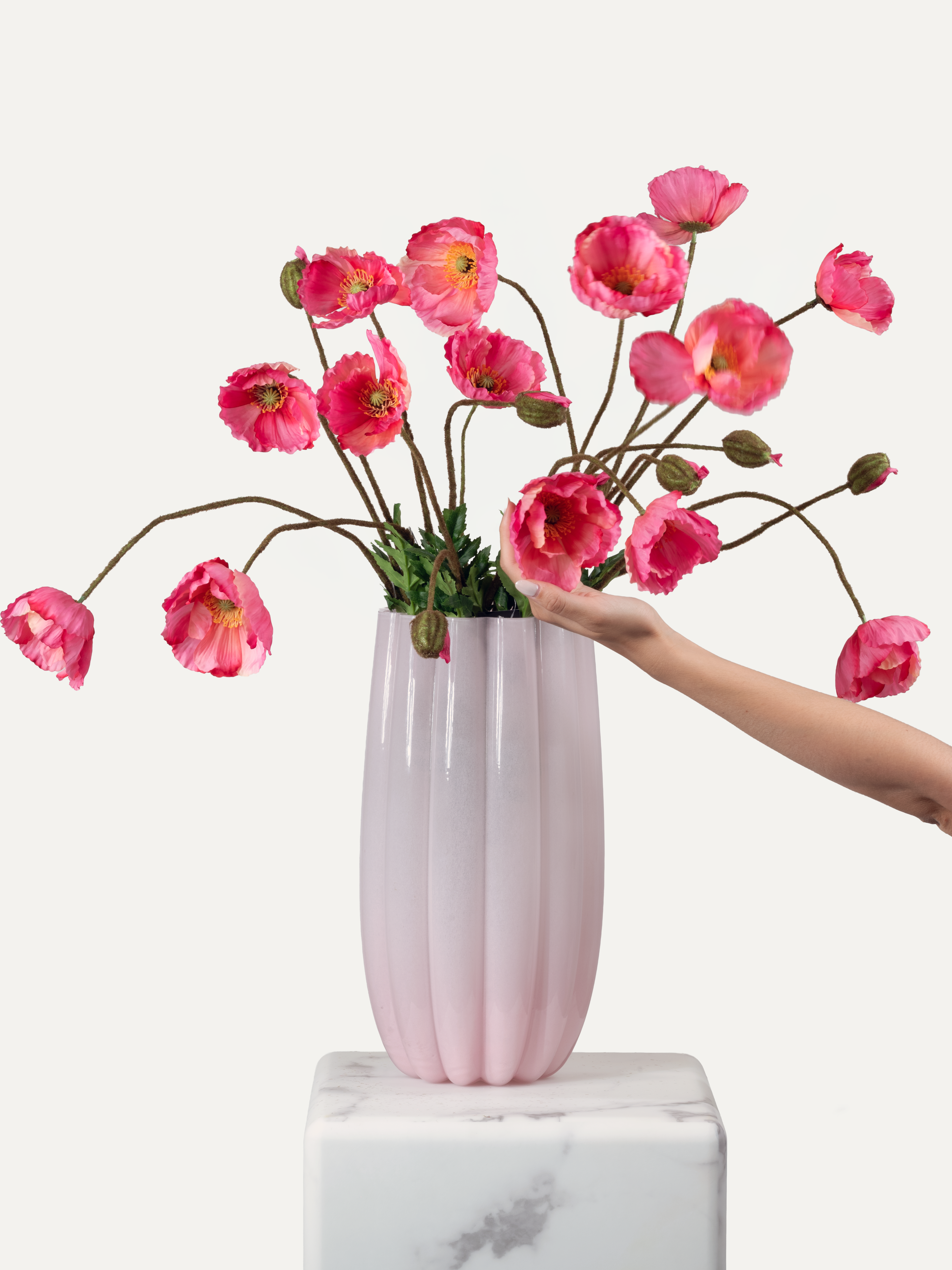 Mohnblume 95 cm 1 Stk. - Kunstblume