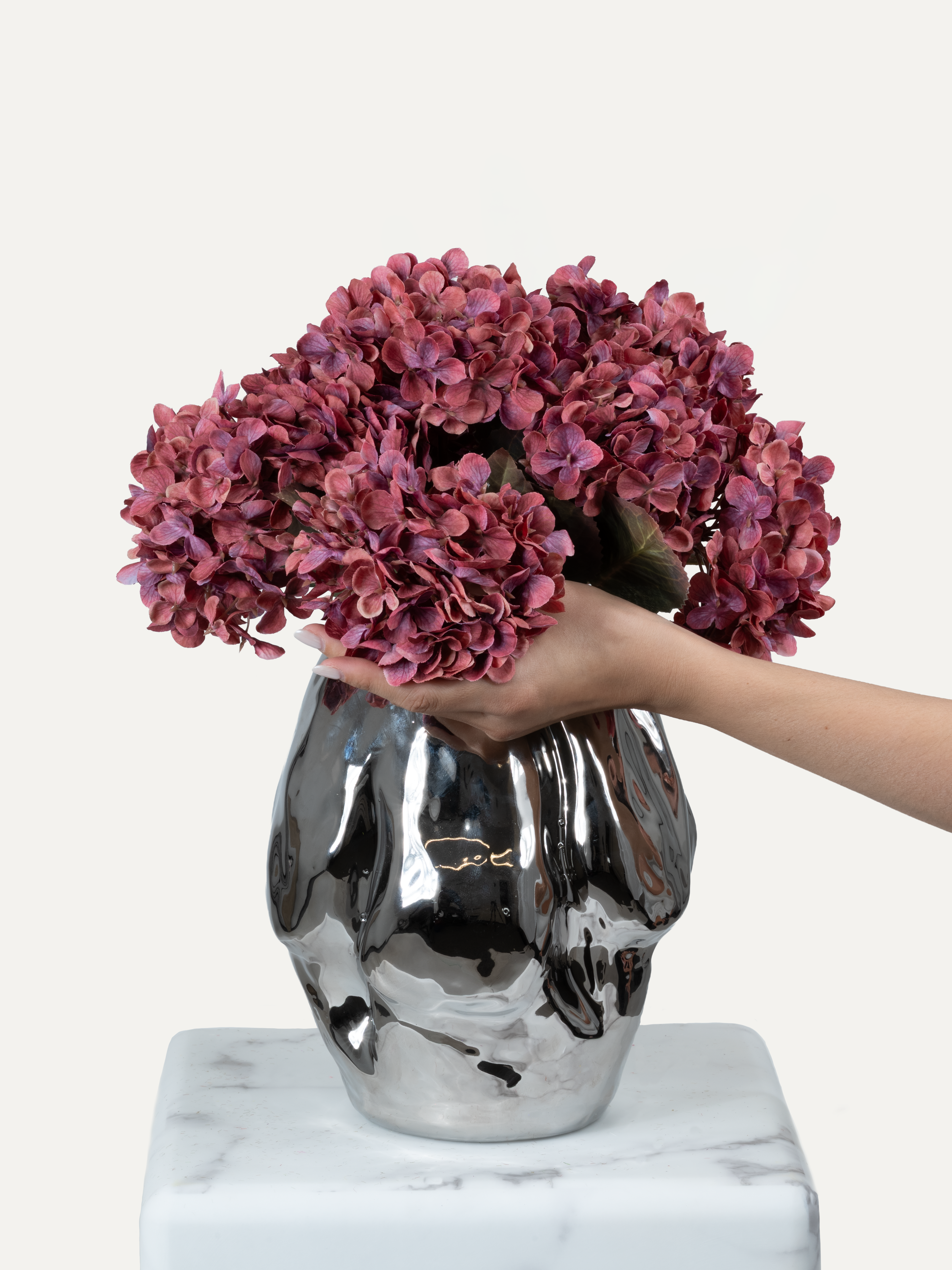 Hortensia 40 cm 1 pièce - Fleur artificielle 