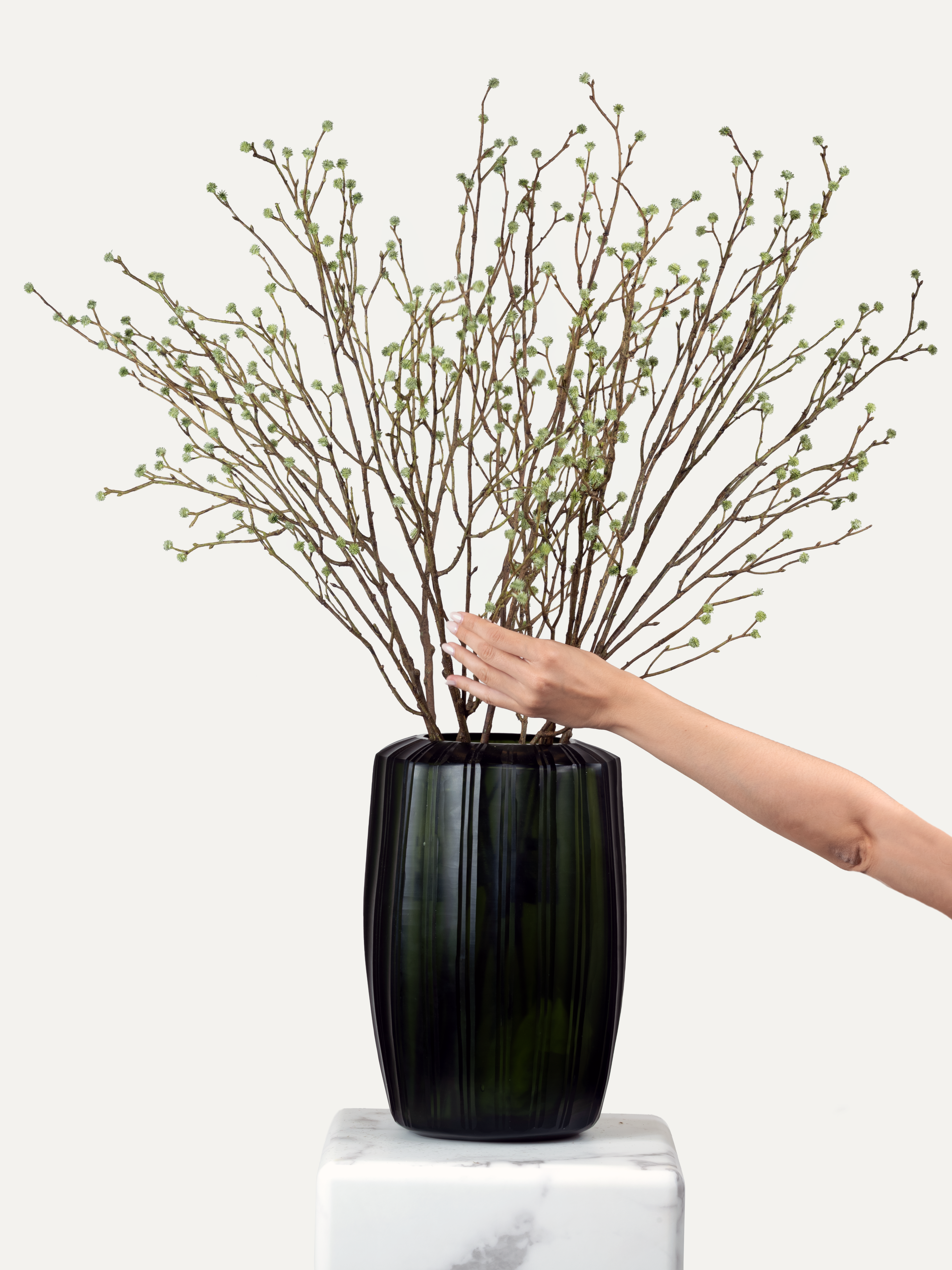 Chardon 100 cm 1 pce - Branche artificielle