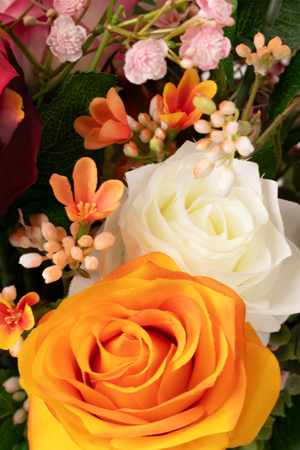 Bouquet "Flame Roses" - Grösse S