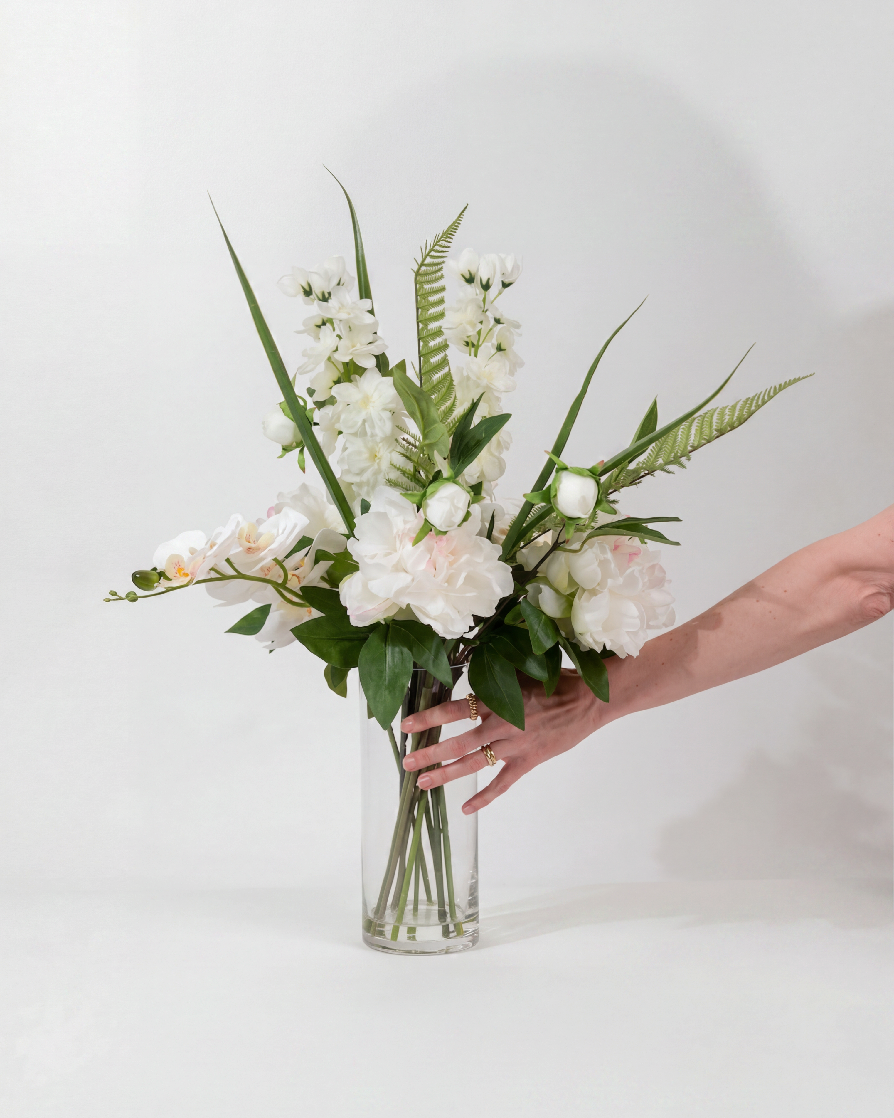 Bouquet Valencia inkl. Vase - Grösse M