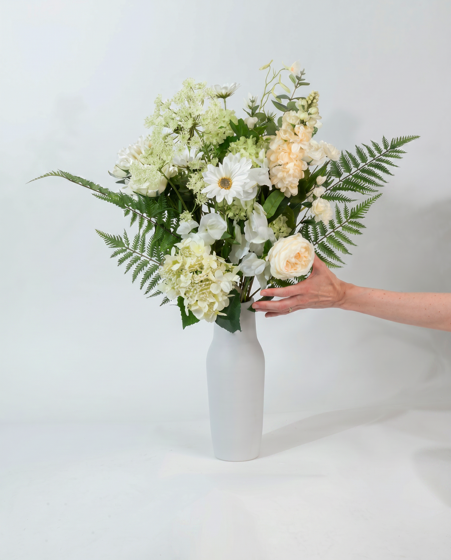 Bouquet "White Bloom" - Grösse M