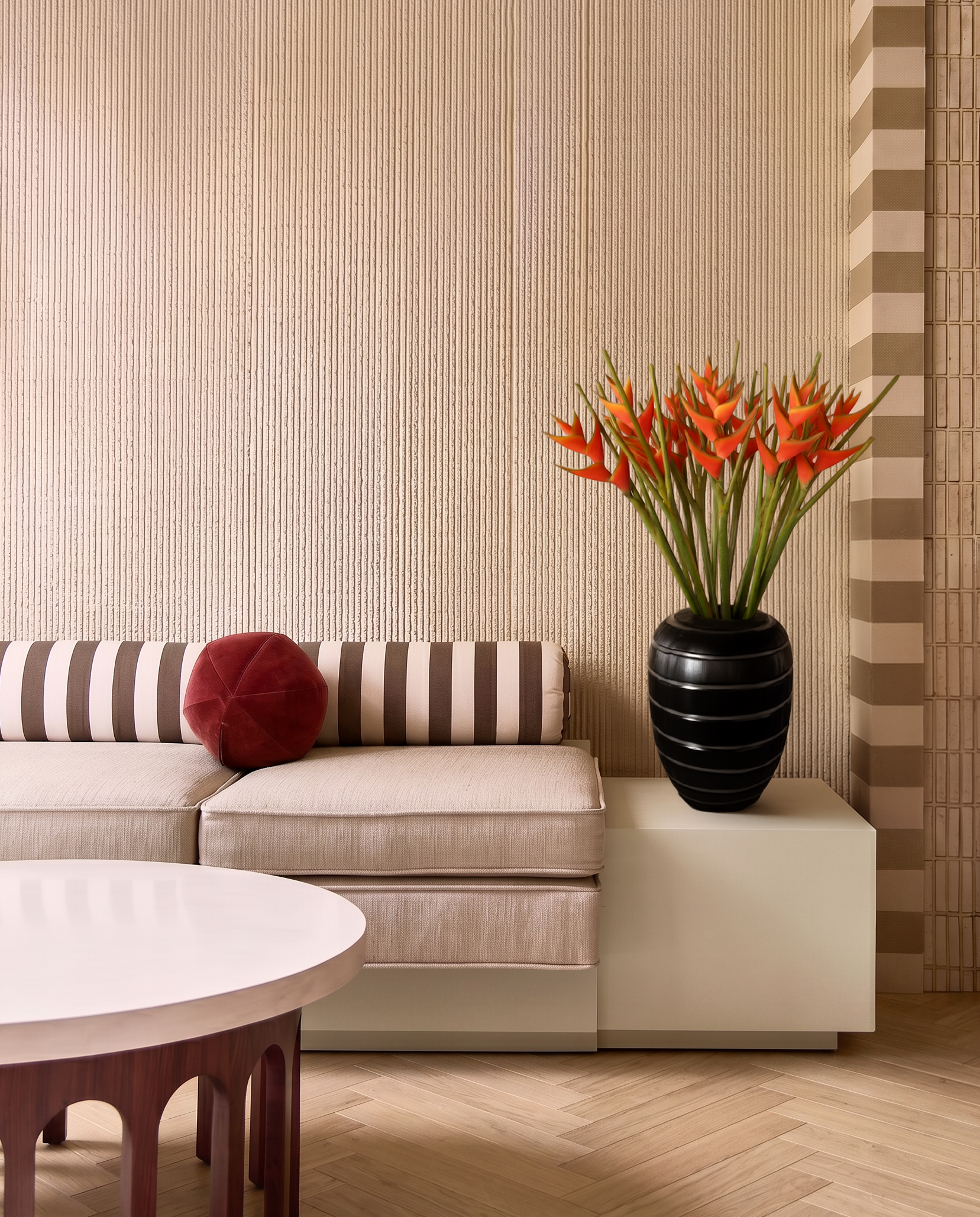 Héliconia 105 cm 1 pc - Fleur artificielle