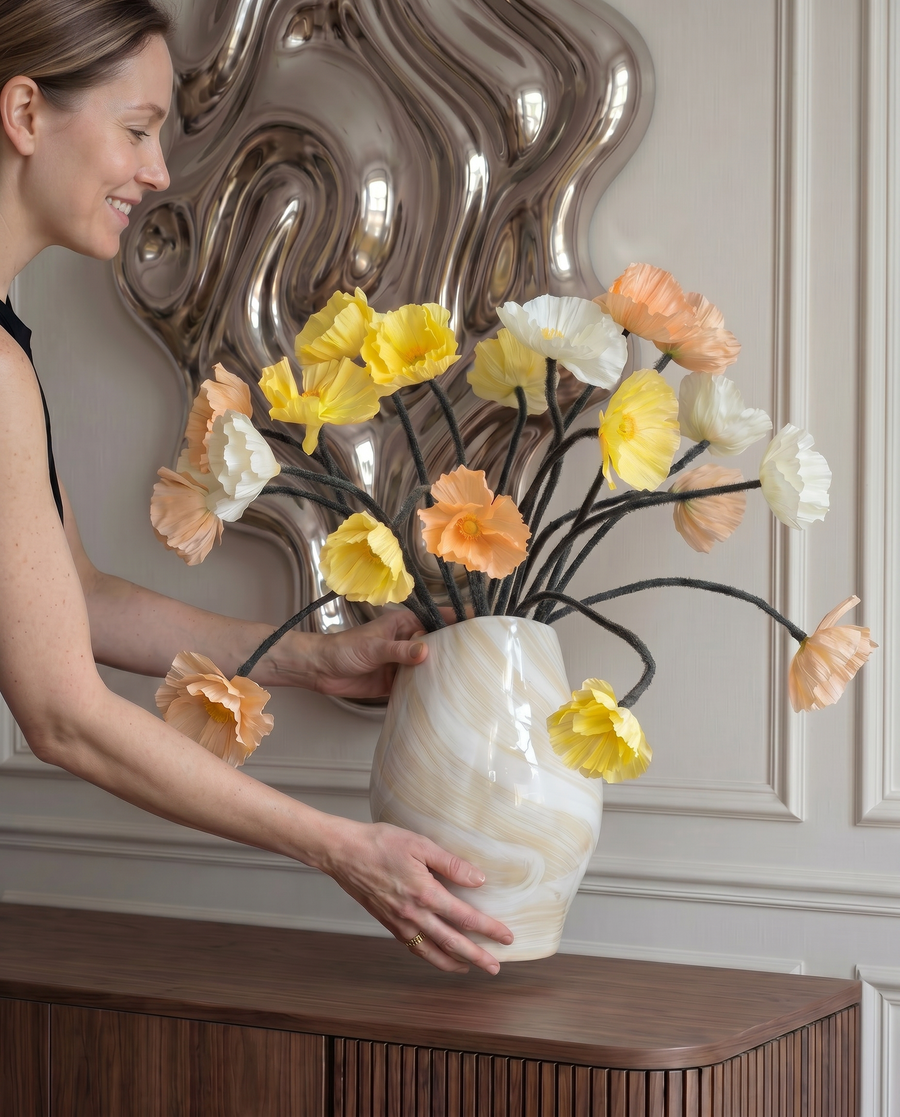 Poppy 63 cm 1 pc - Artificial Flower