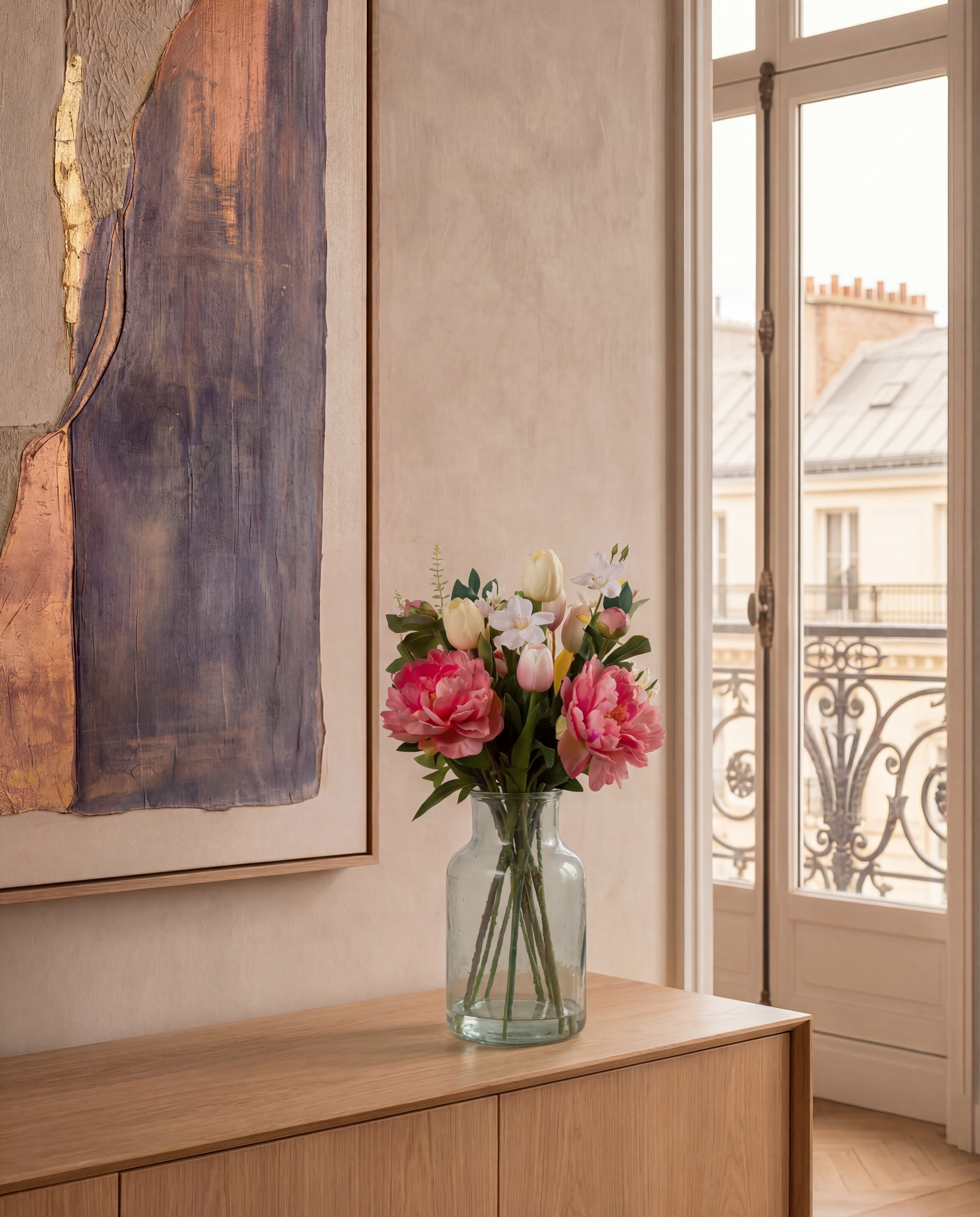 Bouquet "Murcia" Beauty inkl. Vase - Grösse S