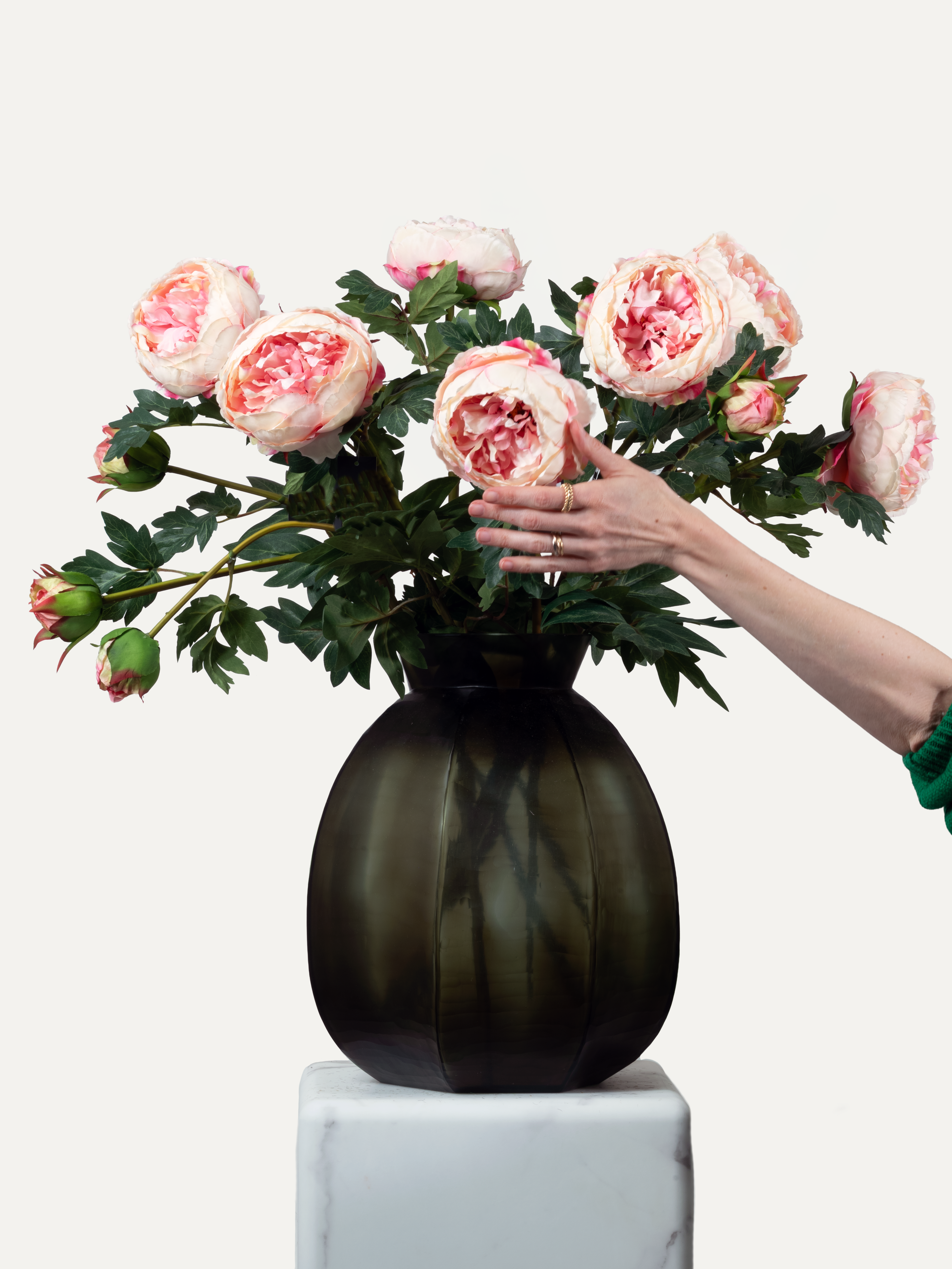 Peony 78 cm 1 pc. - Artificial flower 