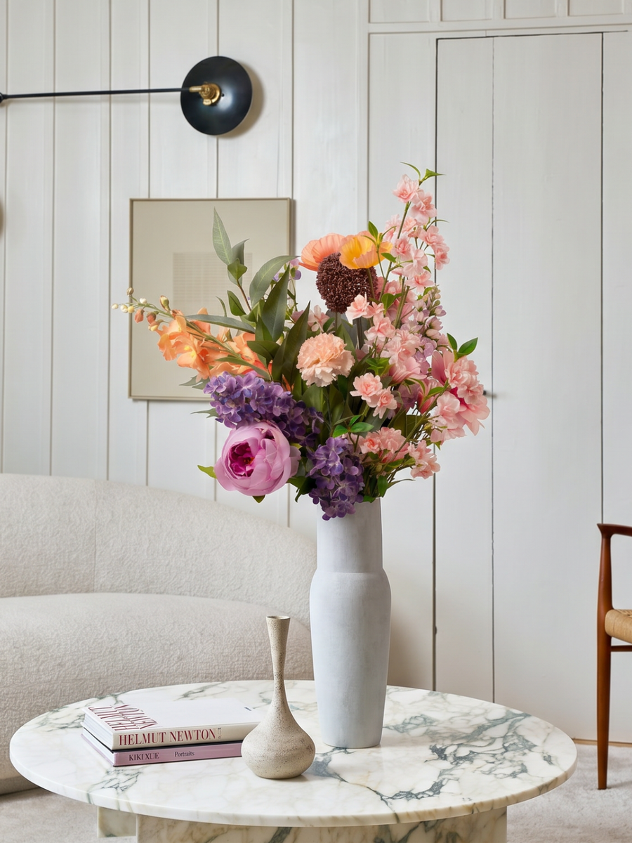 Vase Size L 44 cm - light grey