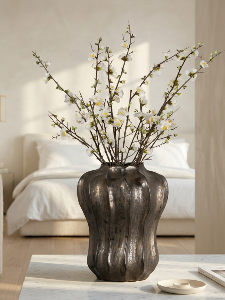 Branche de fleurs de cerisier 89 cm 1 pièce - Branche artificielle