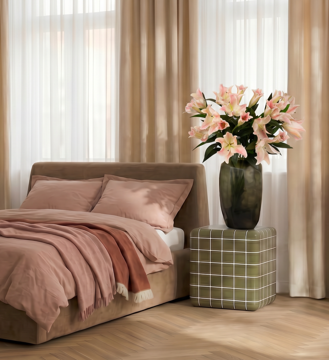 Lilie 100 cm 1 Stk. - Kunstblume