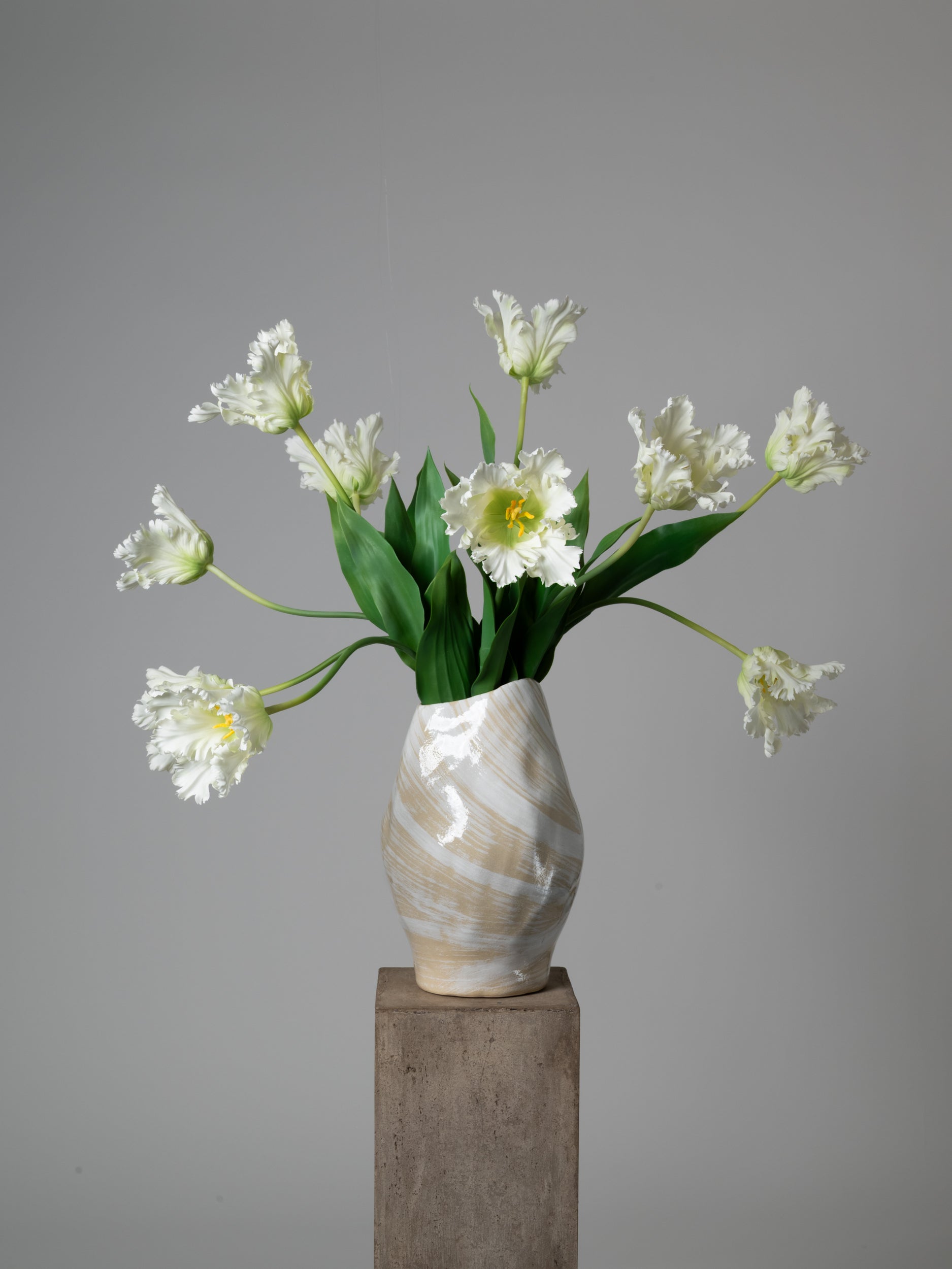 Tulipe perroquet 71 cm 1 pièce - fleur artificielle