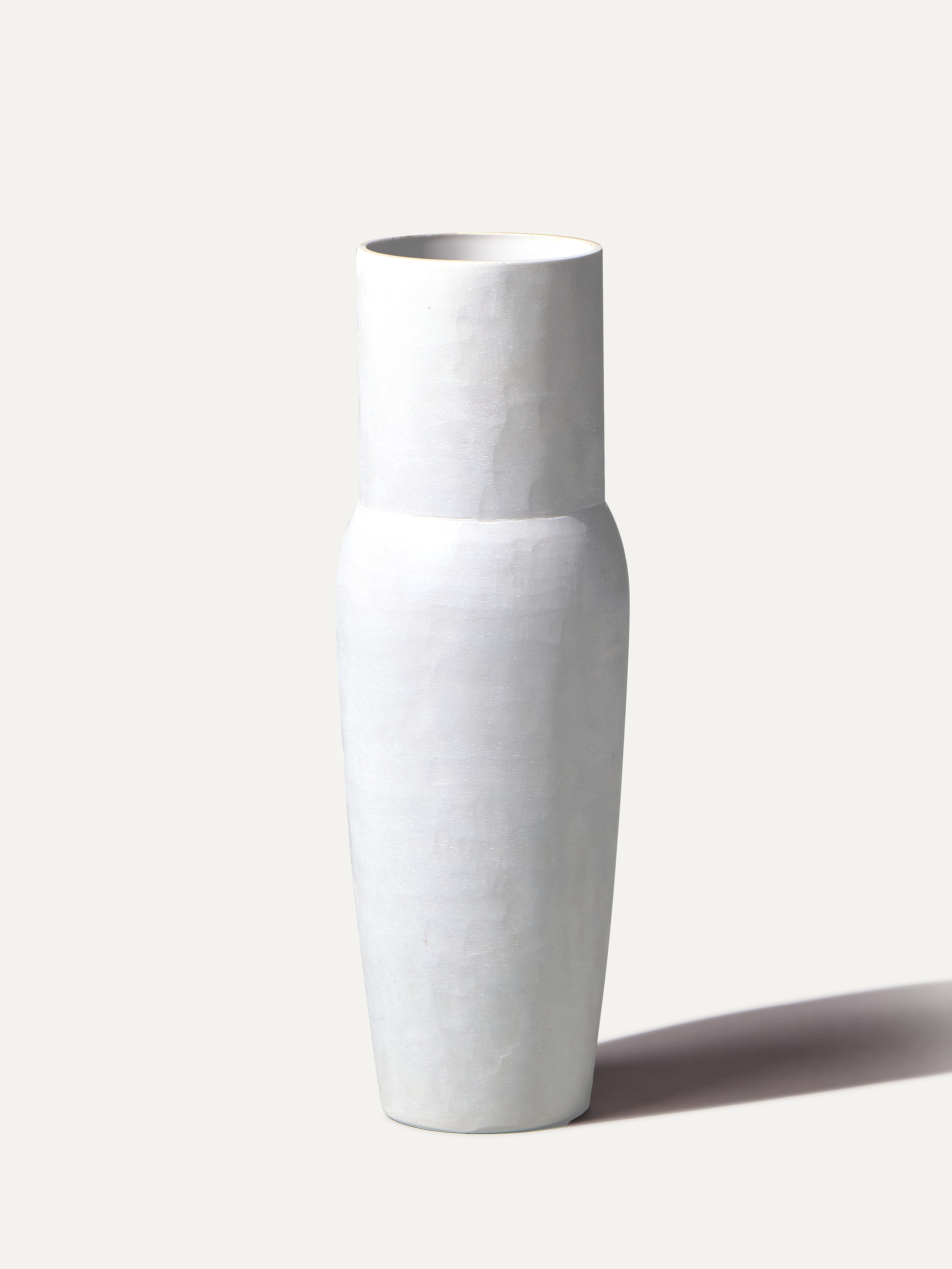 Vase Gr. L 44 cm - hellgrau