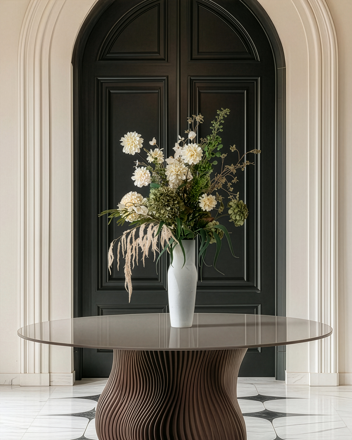 Vase Size L 44 cm - light grey