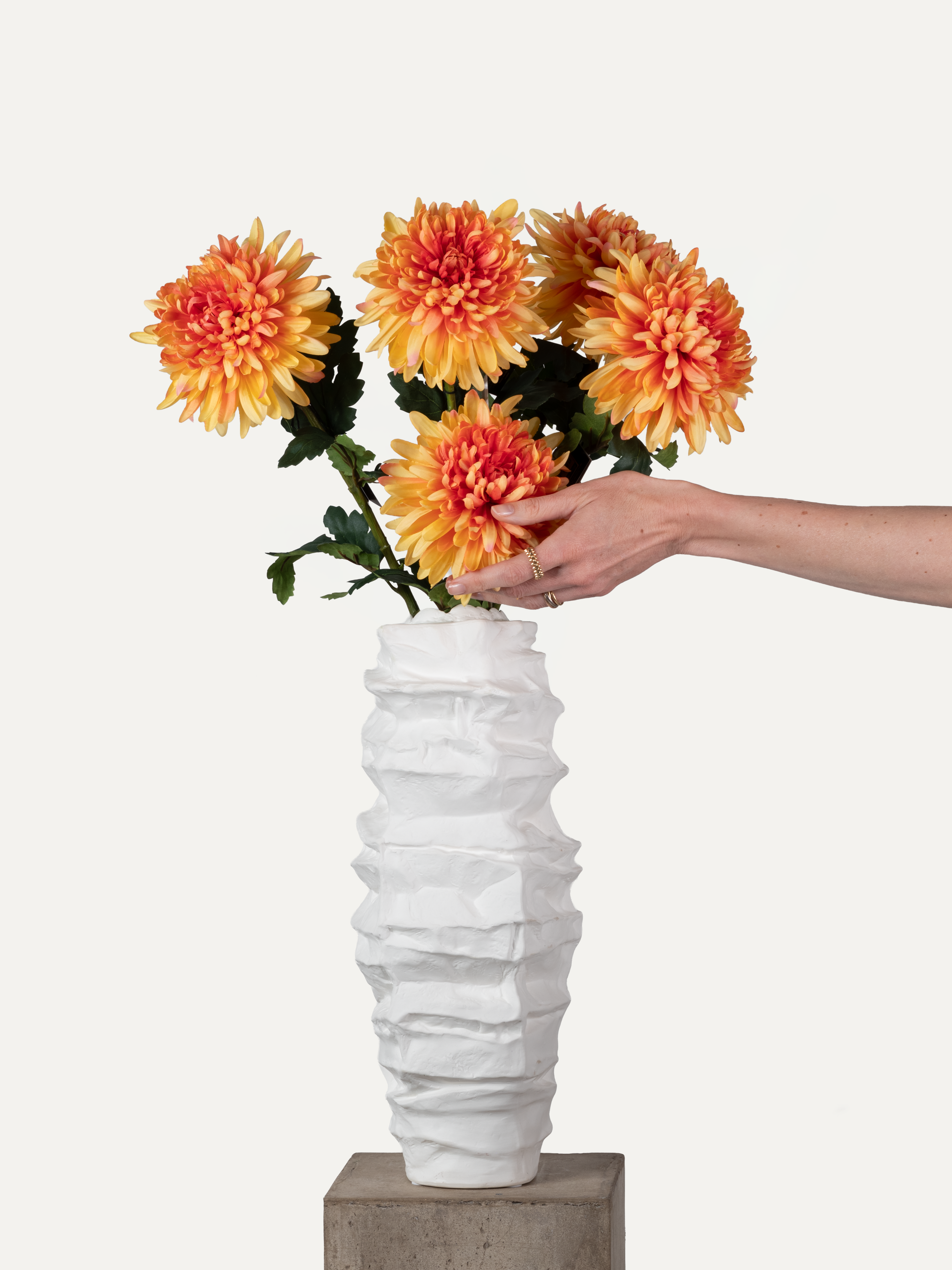 Chrysant 68 cm 1 Stk. - Kunstblume