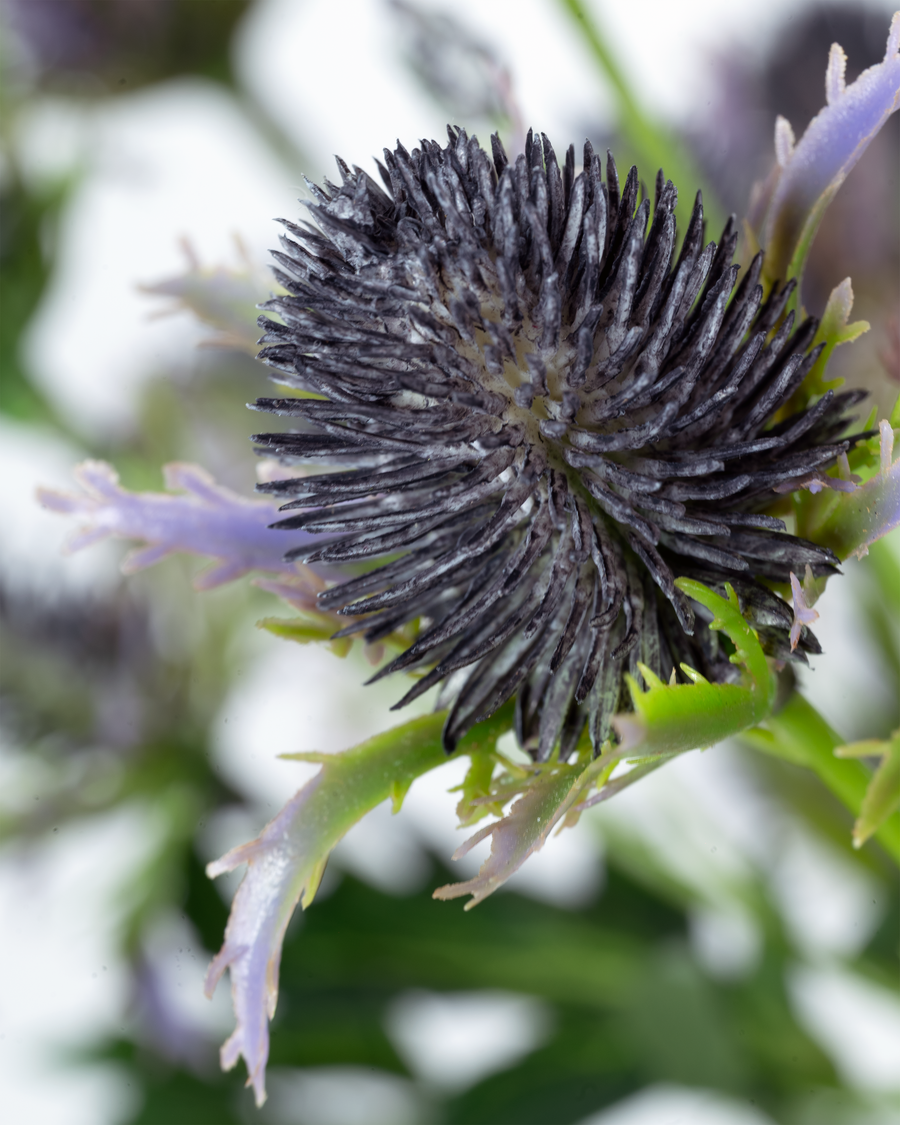 Branche d'Eryngium 68 cm 1 pièce - branche artificielle 