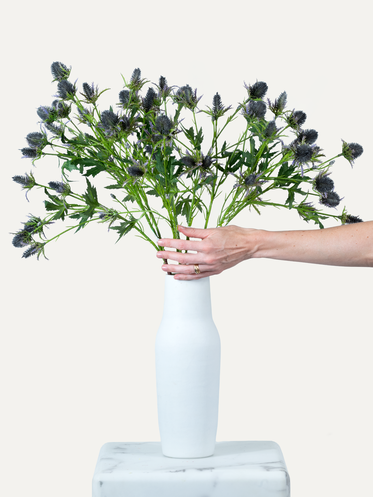 Eryngium-Zweig 68 cm 1 Stk. - Kunstzweig