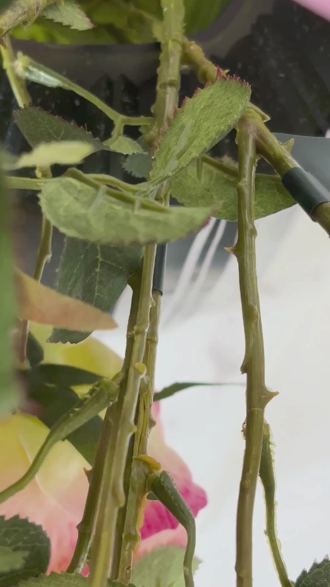 Load video: Rose 80 cm 1 pc. - Artificial flower