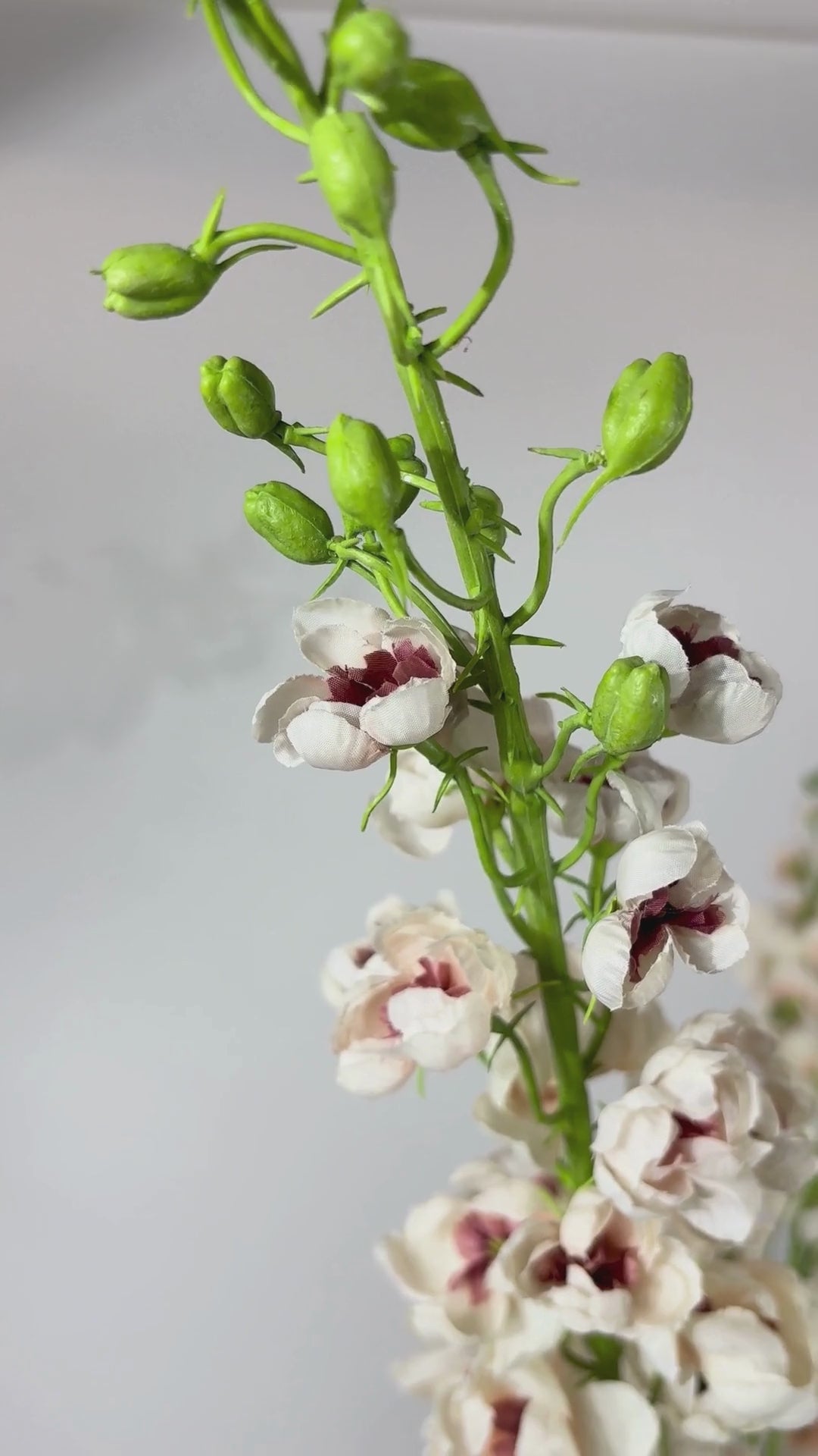 Load video: Delphinium 127 cm 1 pc. - Artificial flower