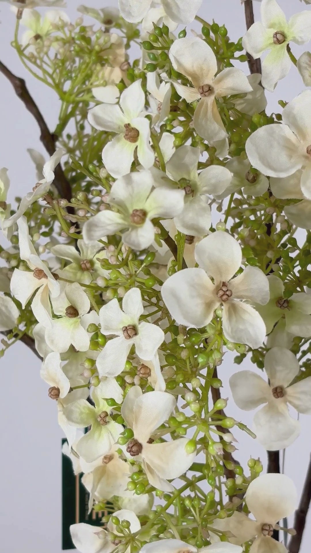 Load video: Hydrangea 90 cm 1 pc. - Artificial flower