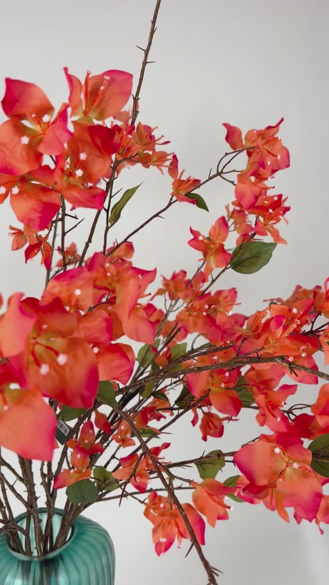 Charger la vidéo : Bougainvillier 162 cm 1 pce. - Branche artificielle