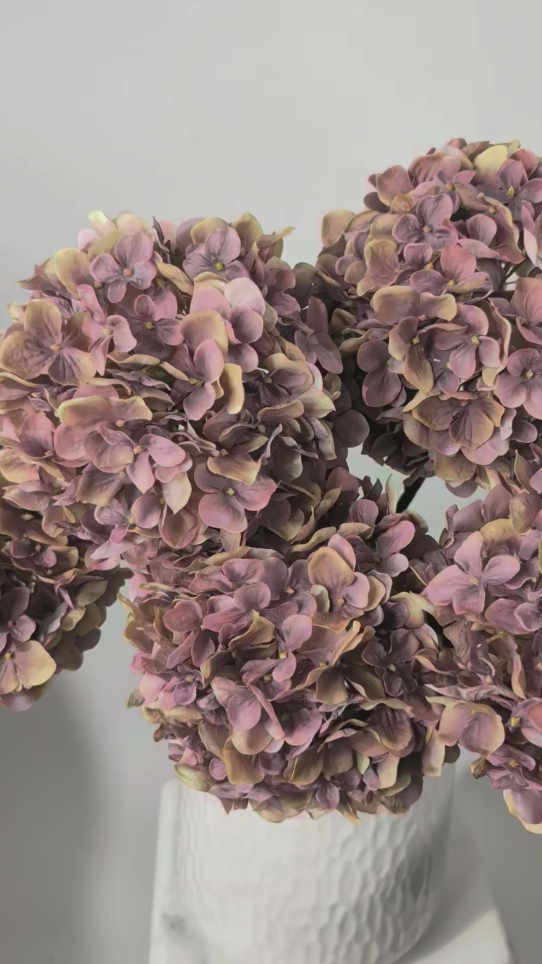 Load video: Hydrangea 70 cm 1 pc. - Artificial Flower
